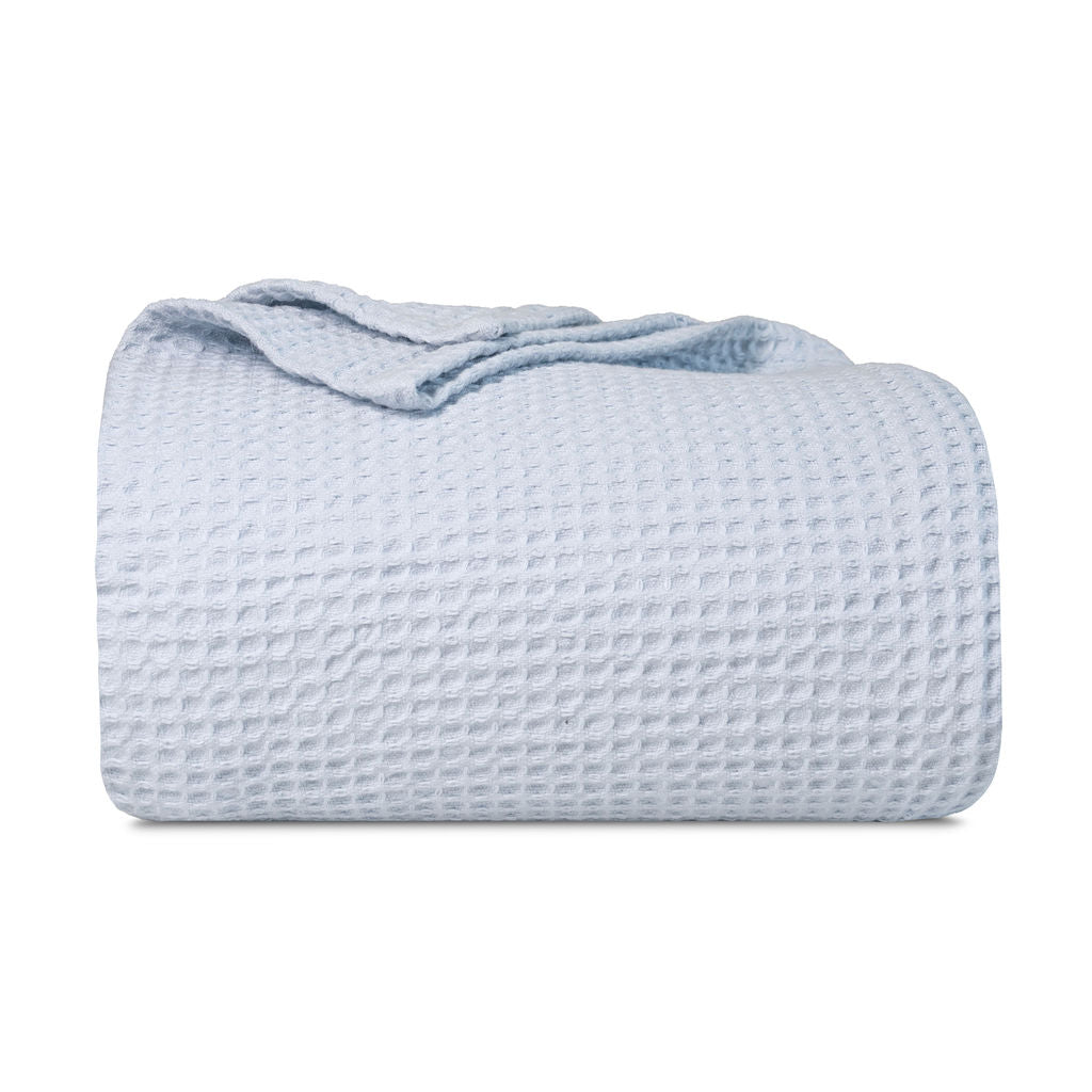Organic Cotton Mart Waffle Weave Blanket