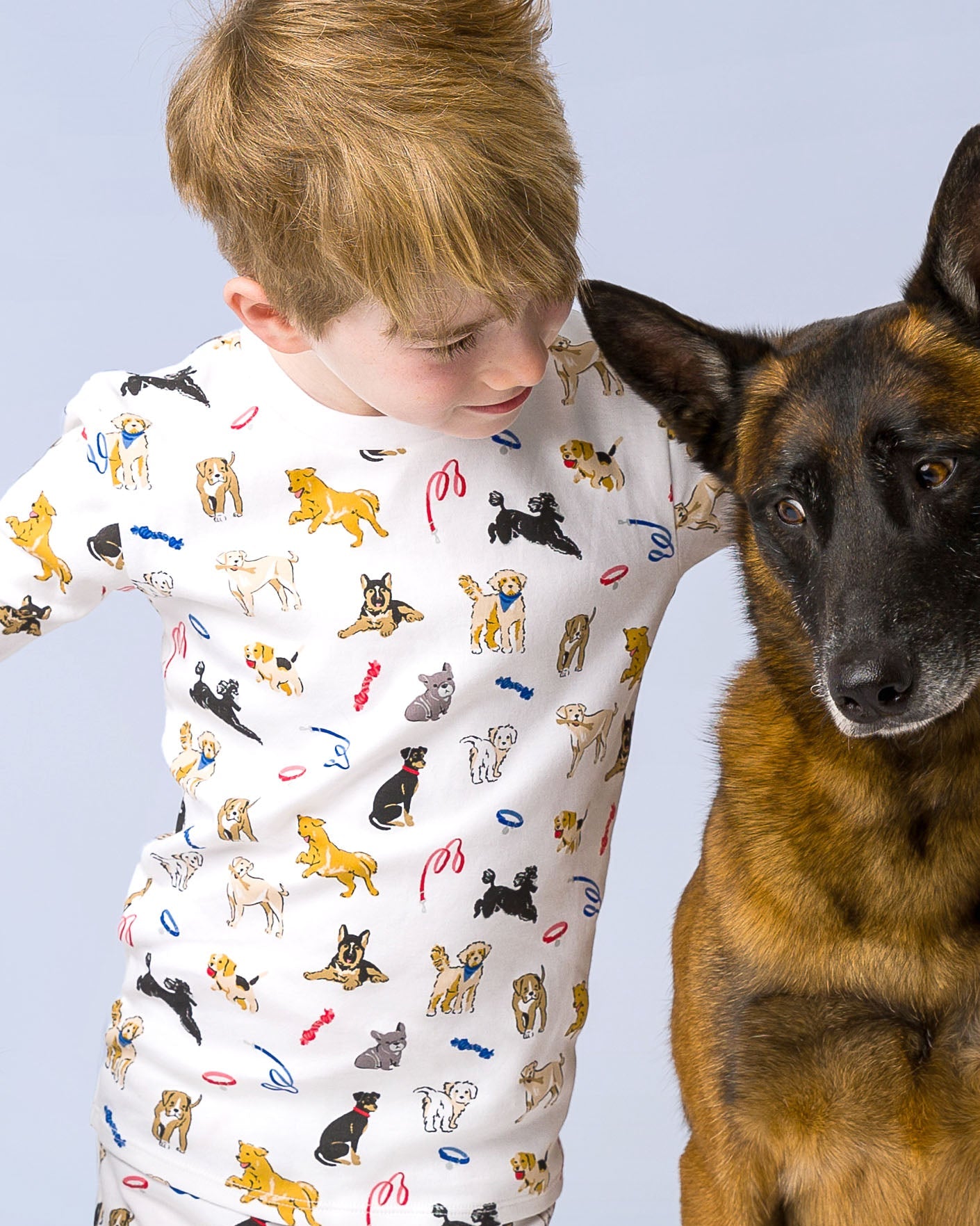12|12 The Organic Long Sleeve Pajama Set [Dog Days]