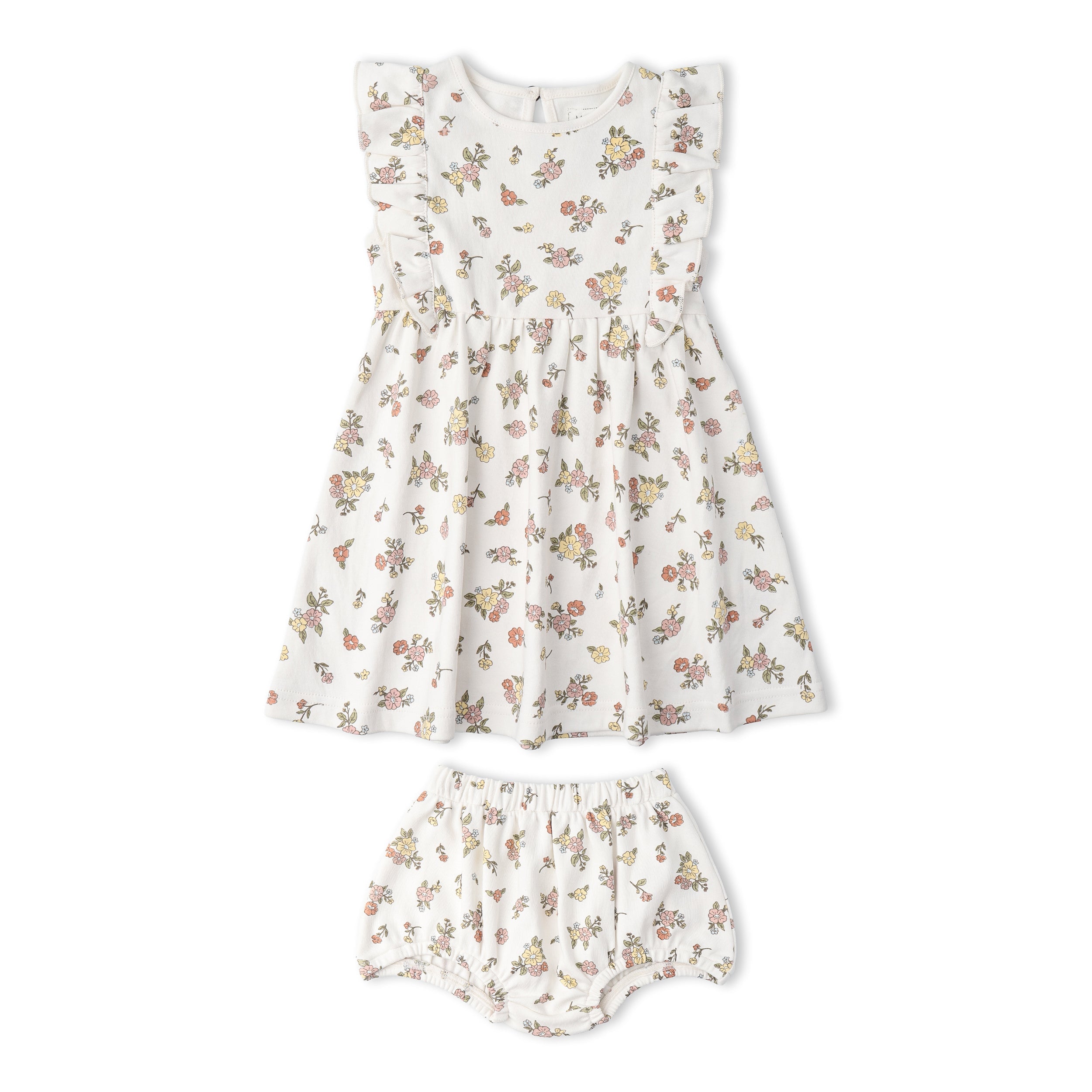 Makemake Organics - Organic Flutter Dress - Meadow