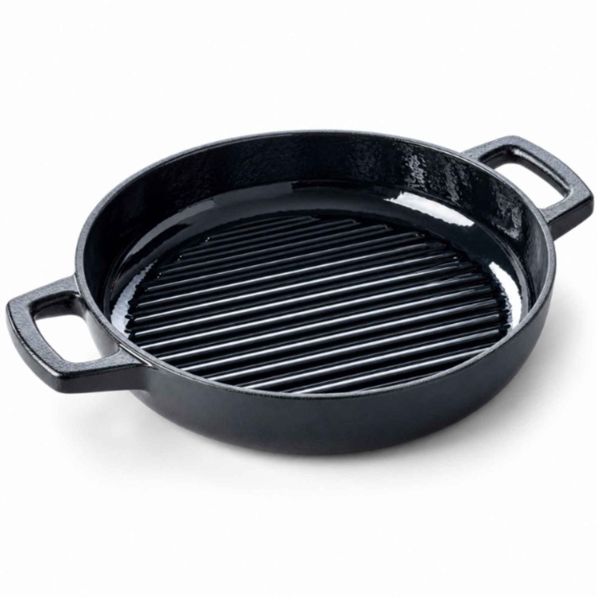 Alva Cookware Enameled Cast Iron Grill Pan, 11"