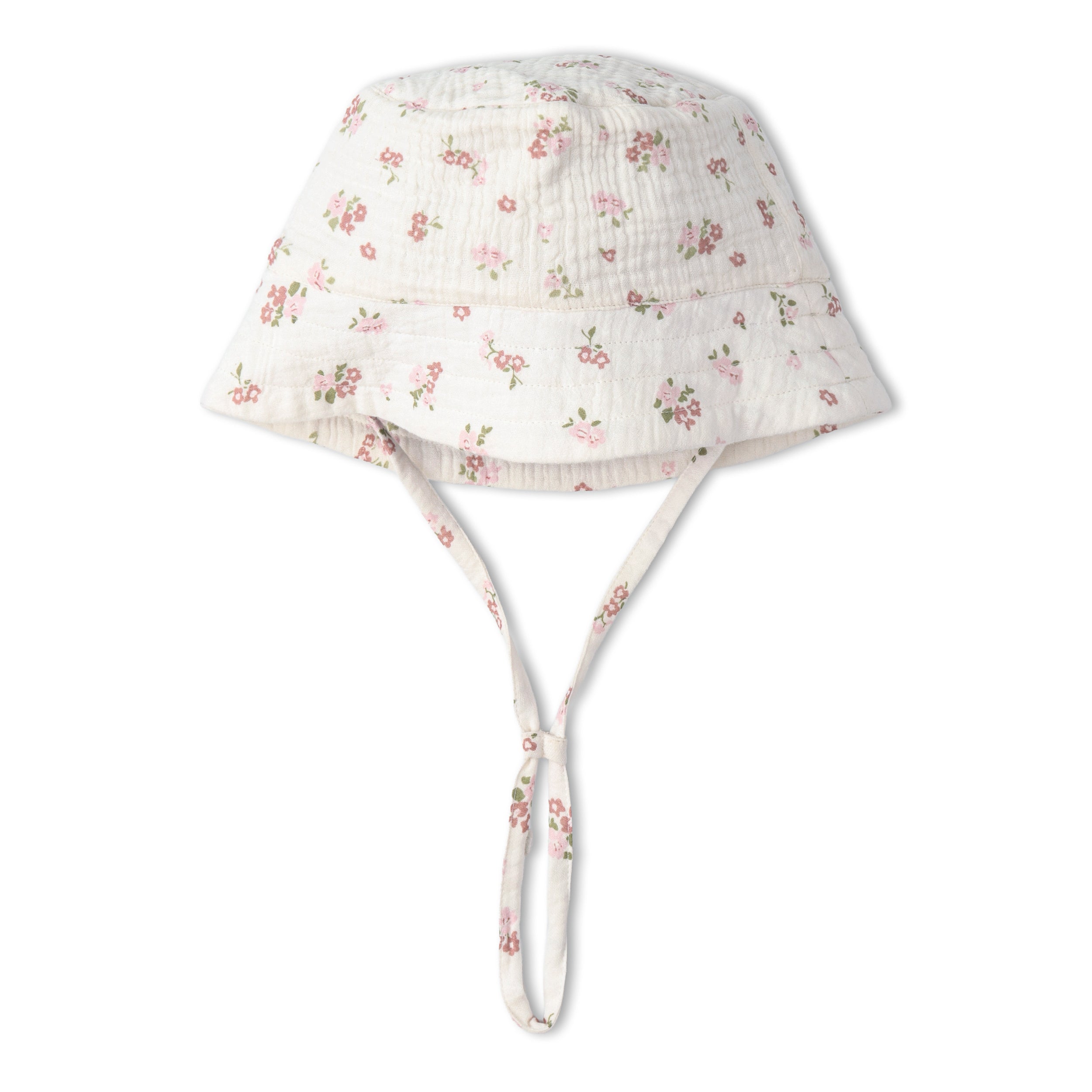 Makemake Organics - Organic Bucket Sun Hat - Blush Floral