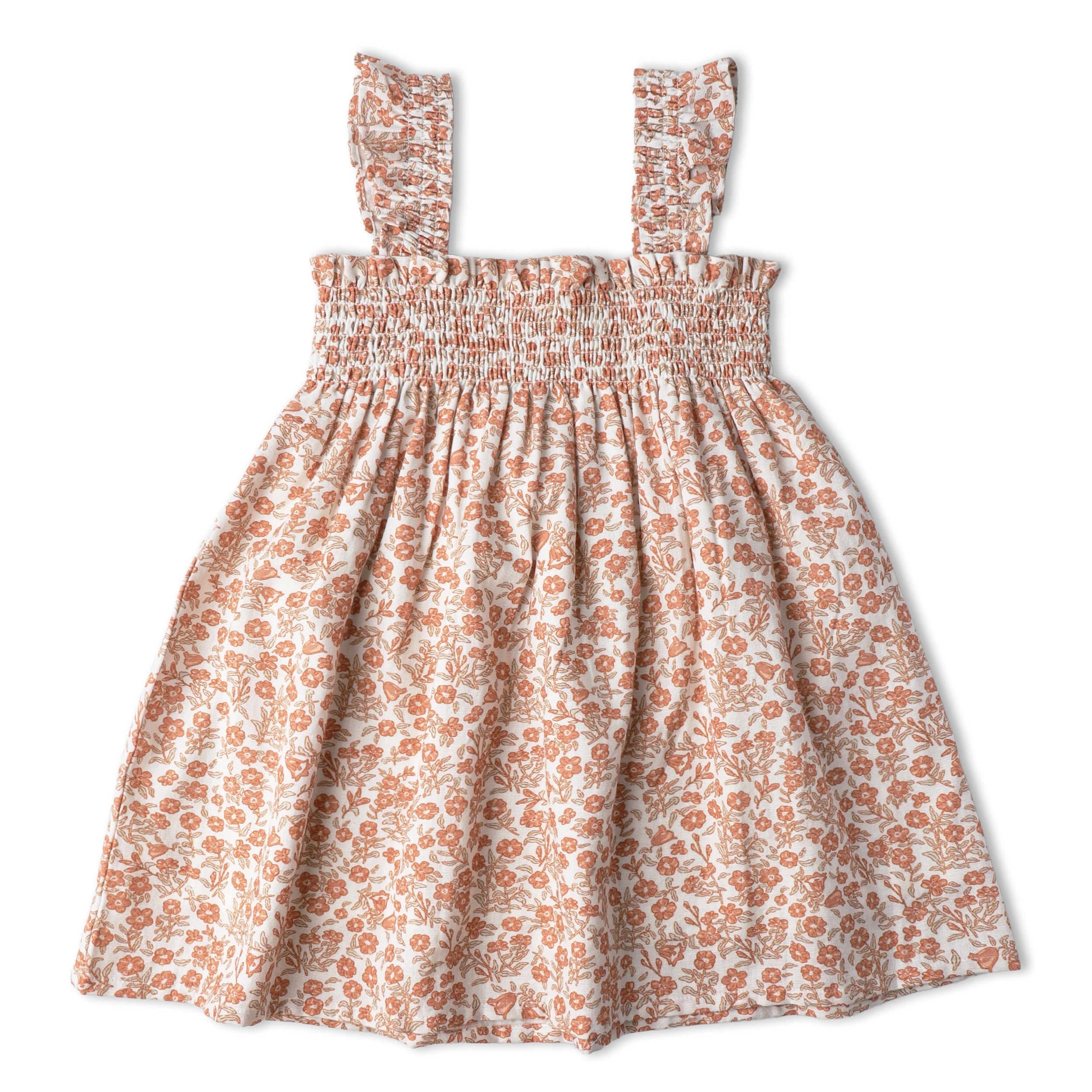Makemake Organics - Organic Smocked Sundress - Sienna