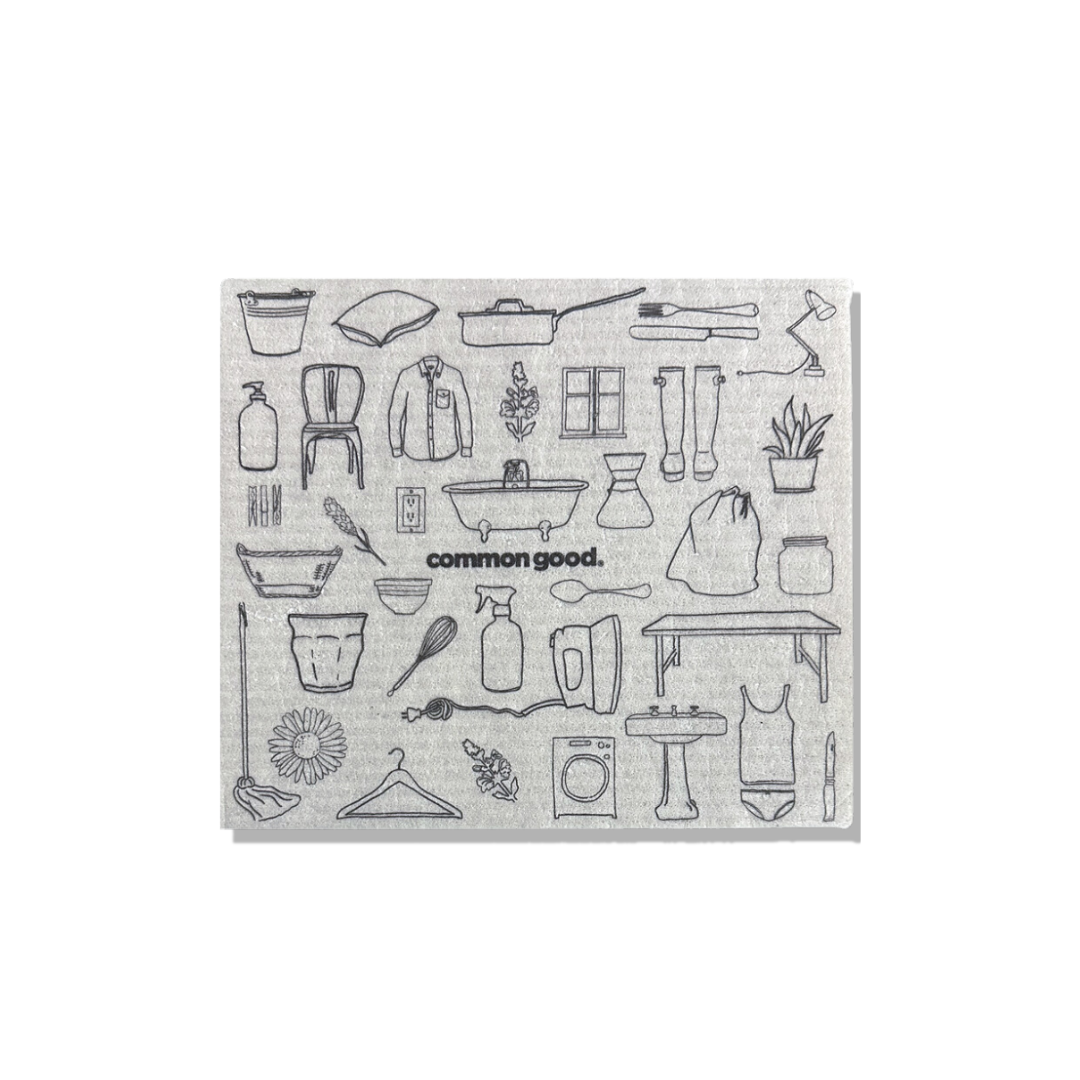 Swedish Cloth — component of the Common Good Sink Essentials Bundle