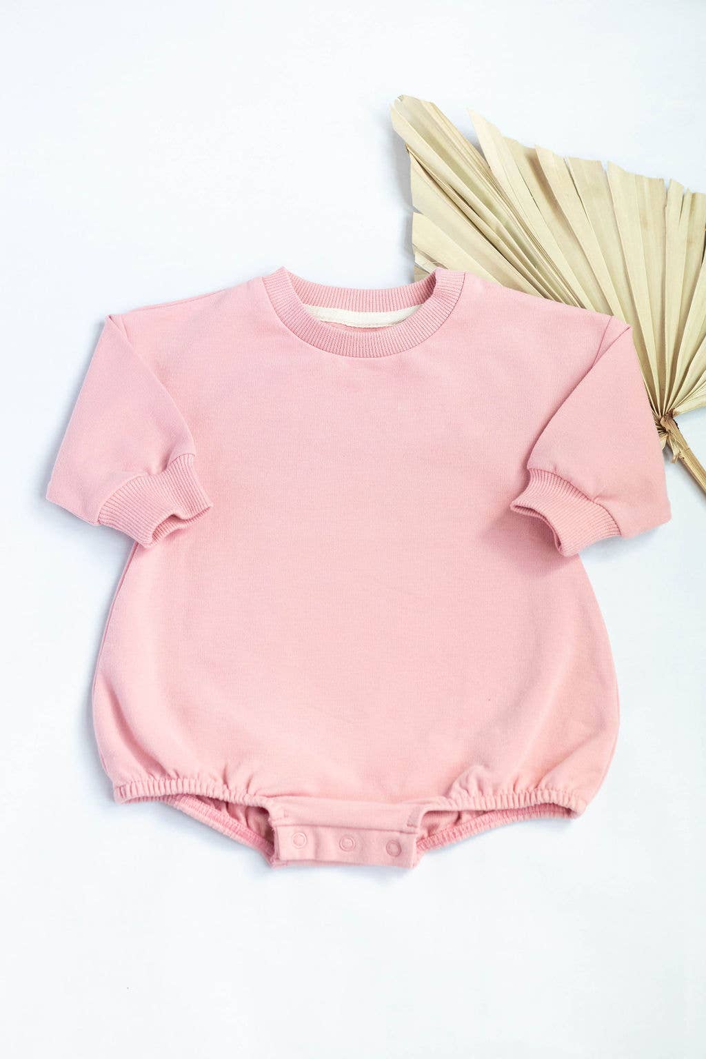 Little Organic Company Oversized Sweatshirt Bubble Romper