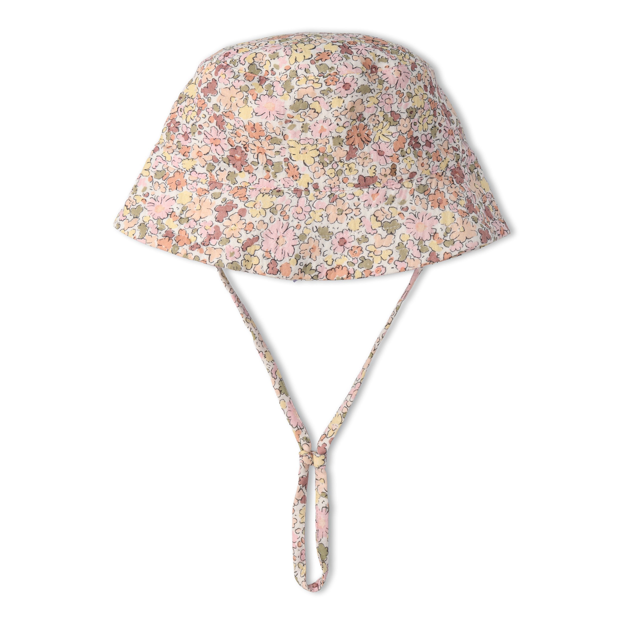 Makemake Organics - Organic Bucket Sun Hat - Pastel Bloom