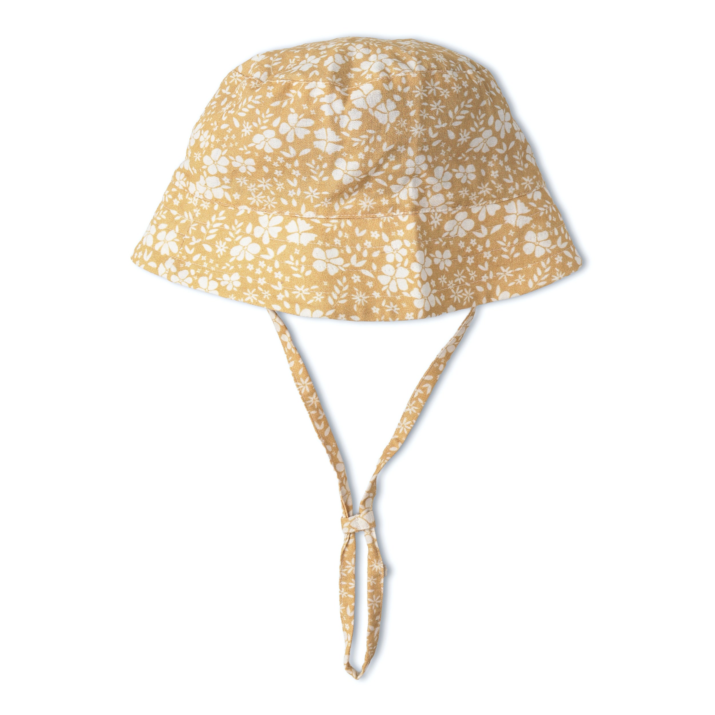 Makemake Organics - Organic Bucket Sun Hat - Yellow Blossom