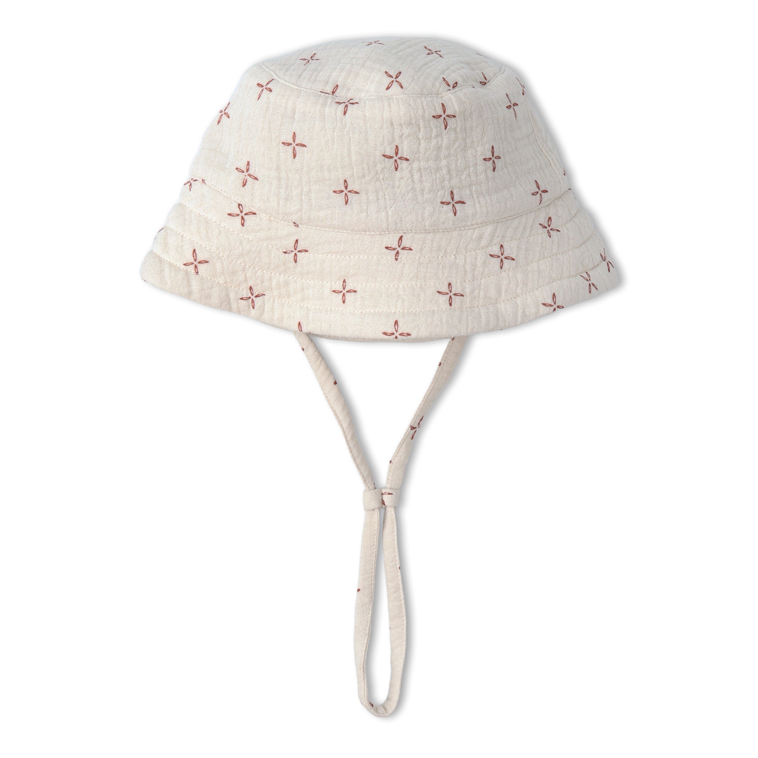 Makemake Organics - Organic Bucket Sun Hat - Cross
