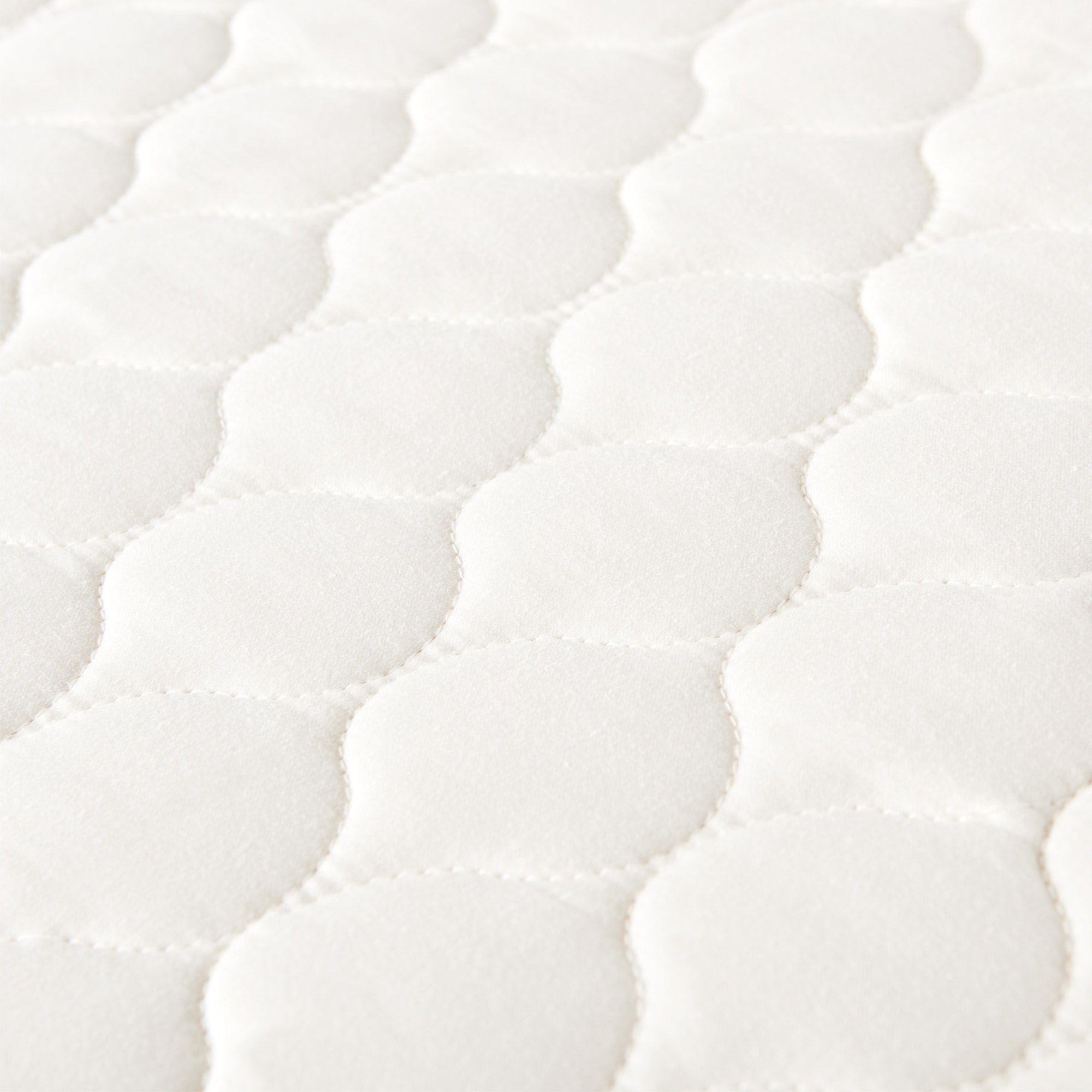 Whisper Organics Organic Cotton Quilted Mattress Pad Protector