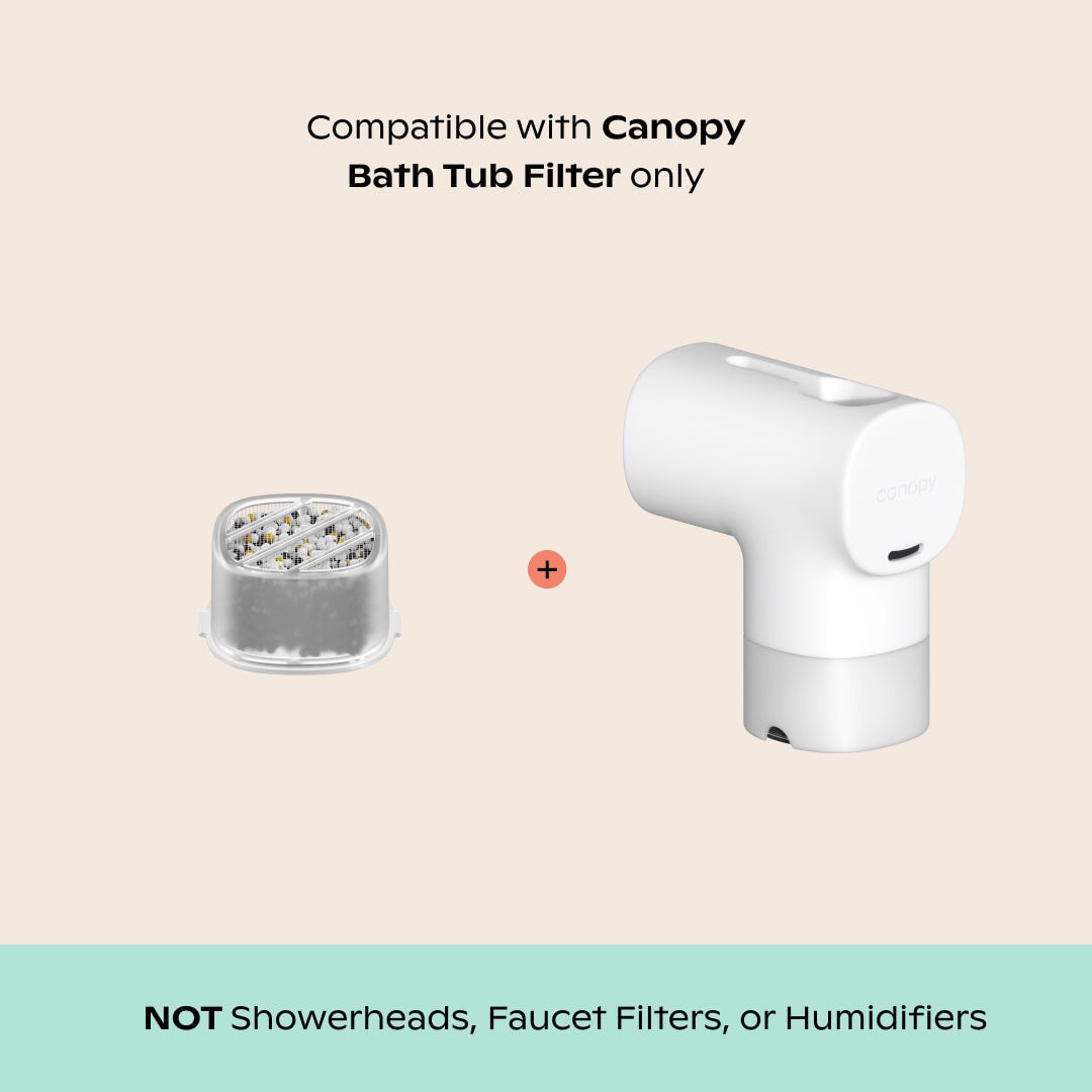 Canopy Bath Tub Filter Cartridge Bundle