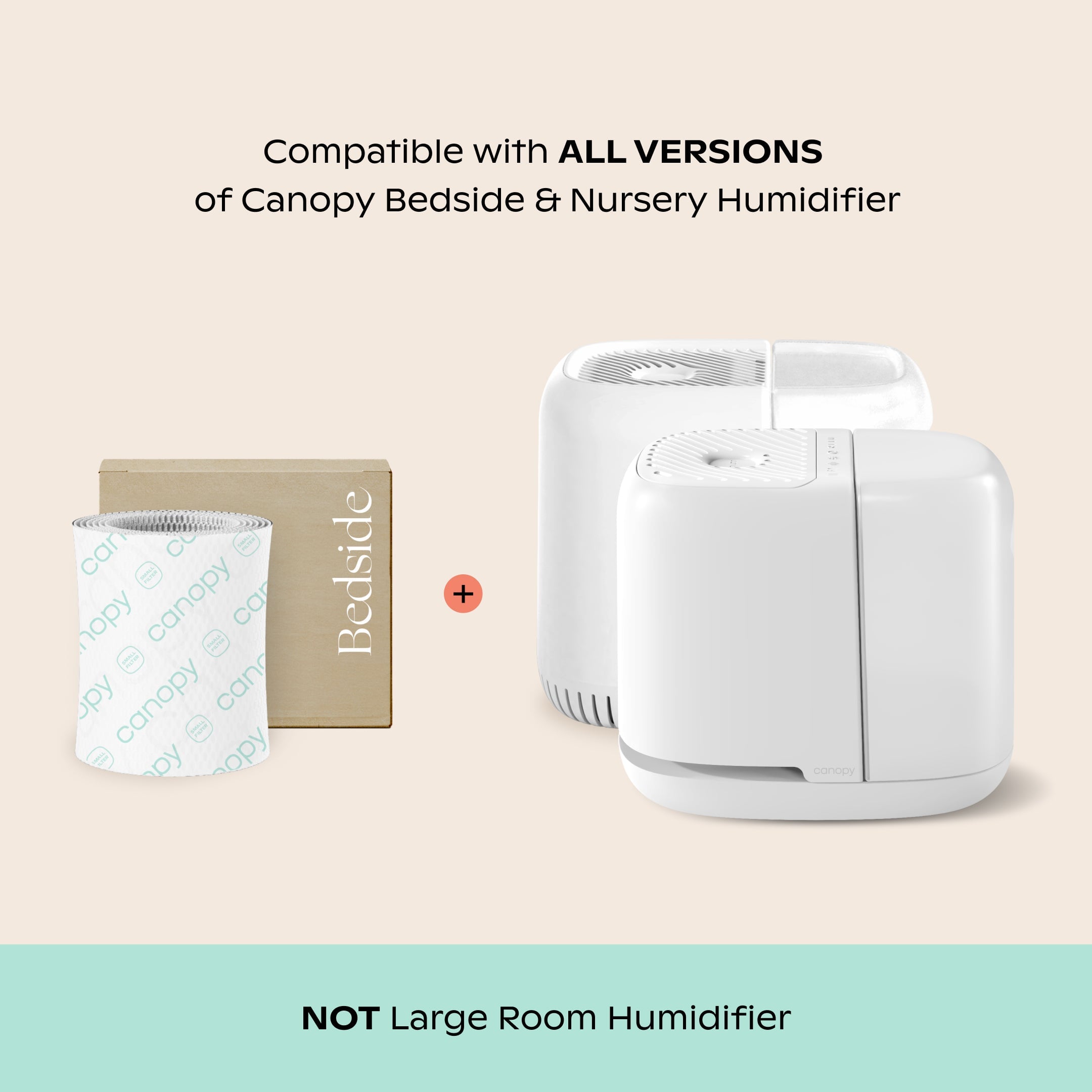 Canopy Bedside Humidifier Filter 2.0 Bundle