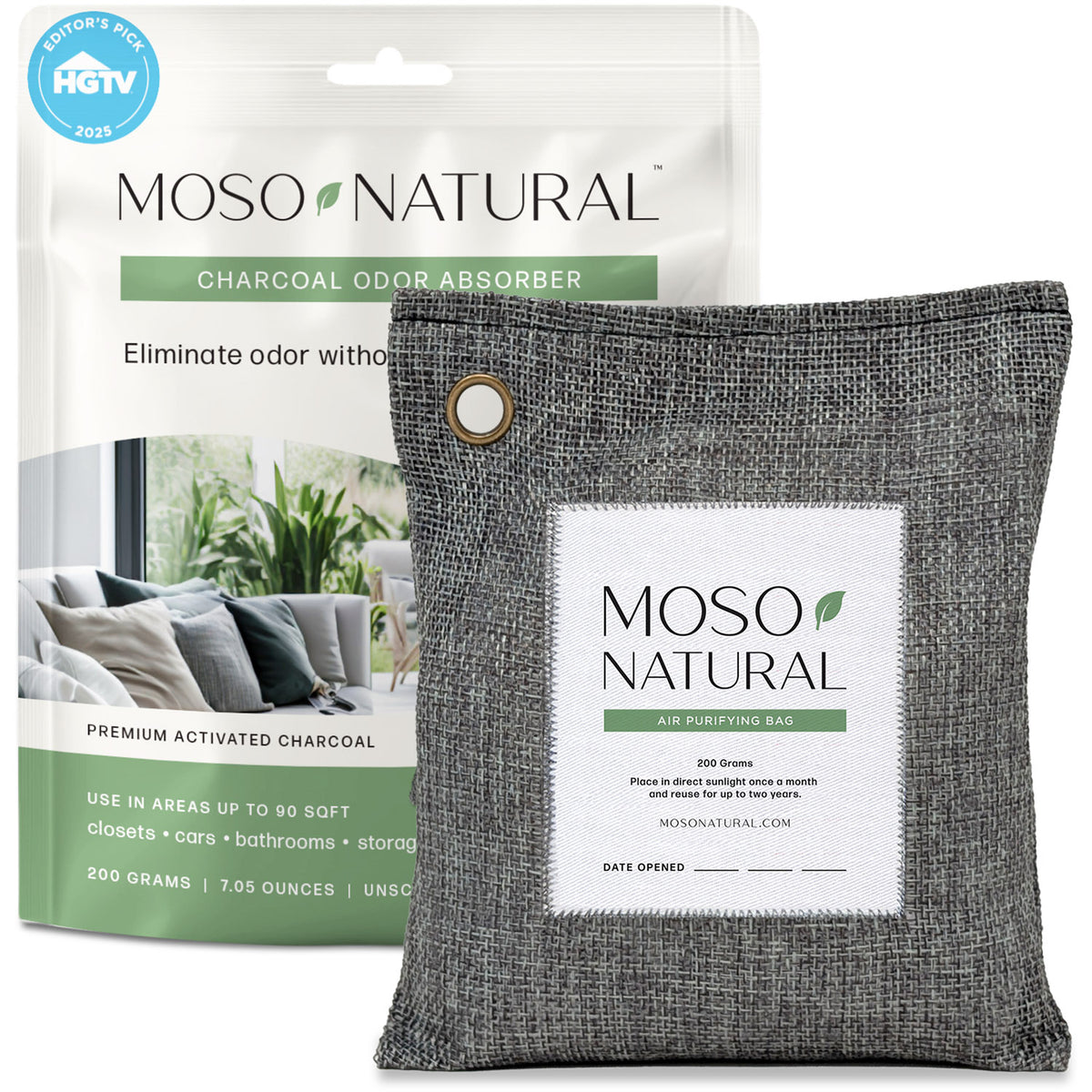 Moso Natural Air Purifying Bag - 200 gram