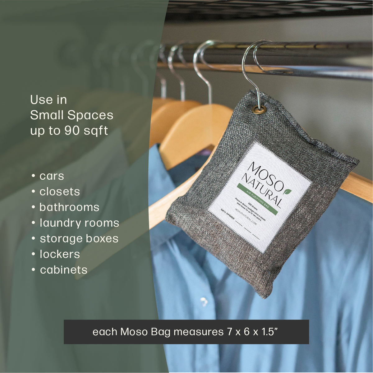 Moso Natural Air Purifying Bag - 200 gram
