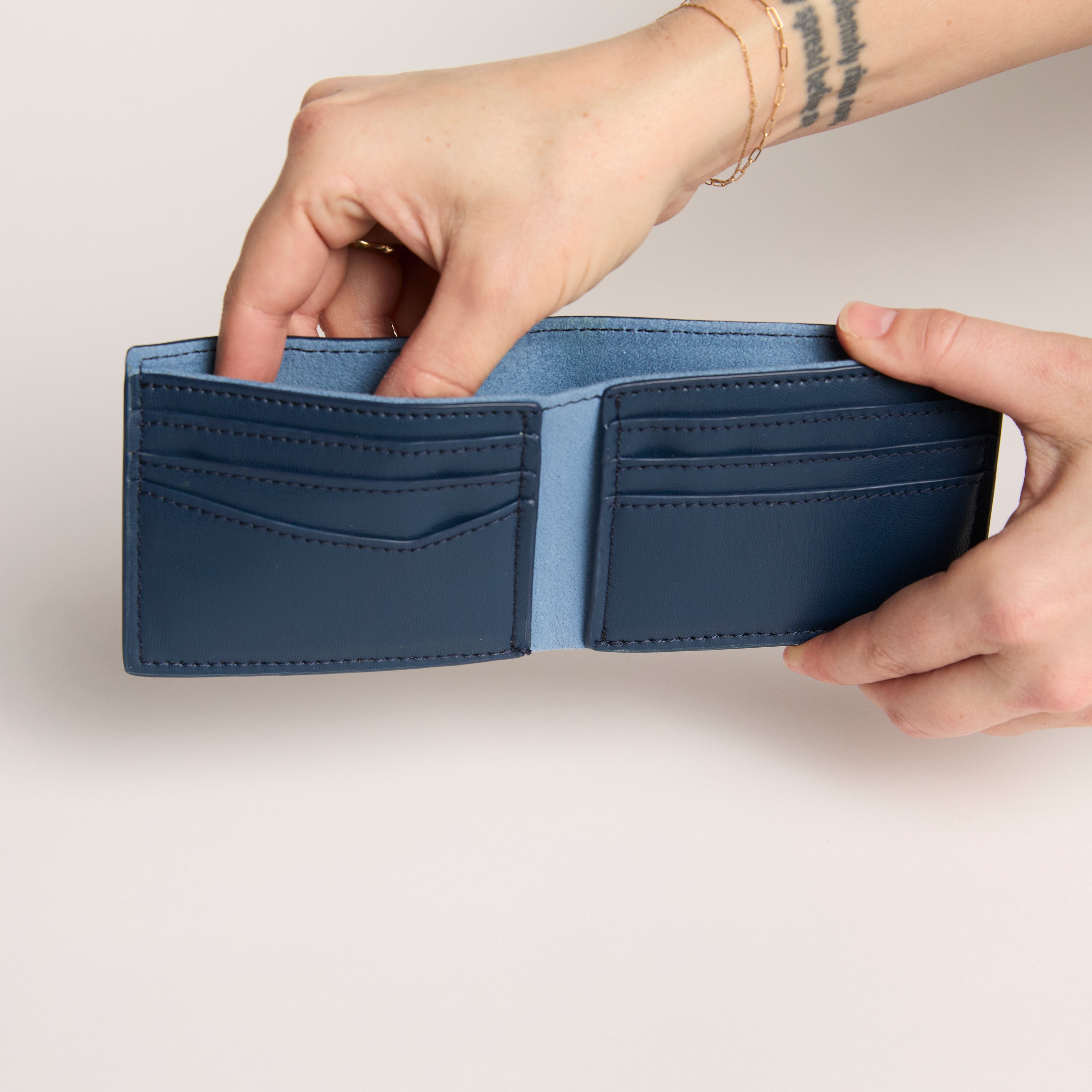Allégorie Gala Bifold Wallet (Navy / Bluestone)