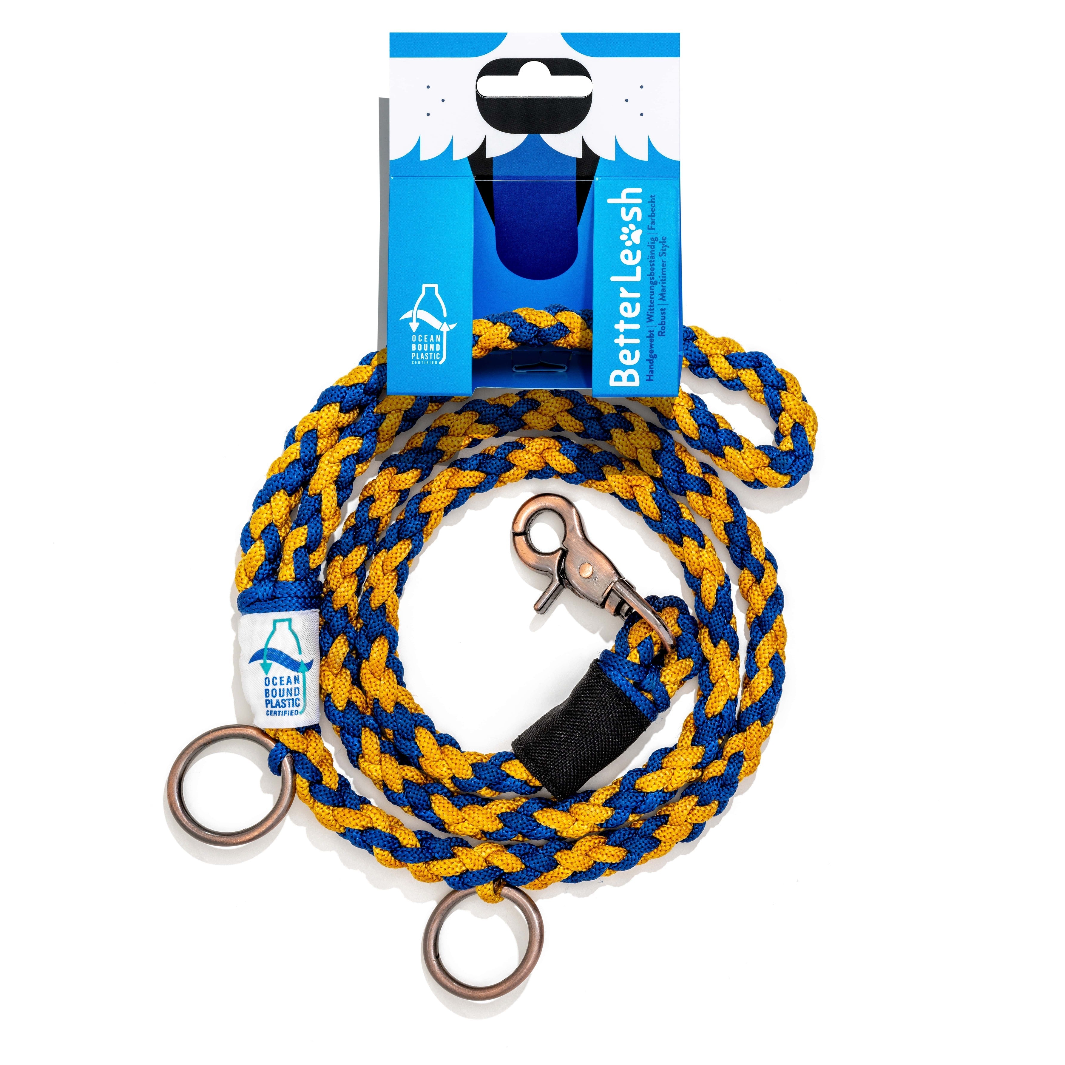 BetterLeash 100% Fairtrade Recycled Ocean Bound Plastic Dog