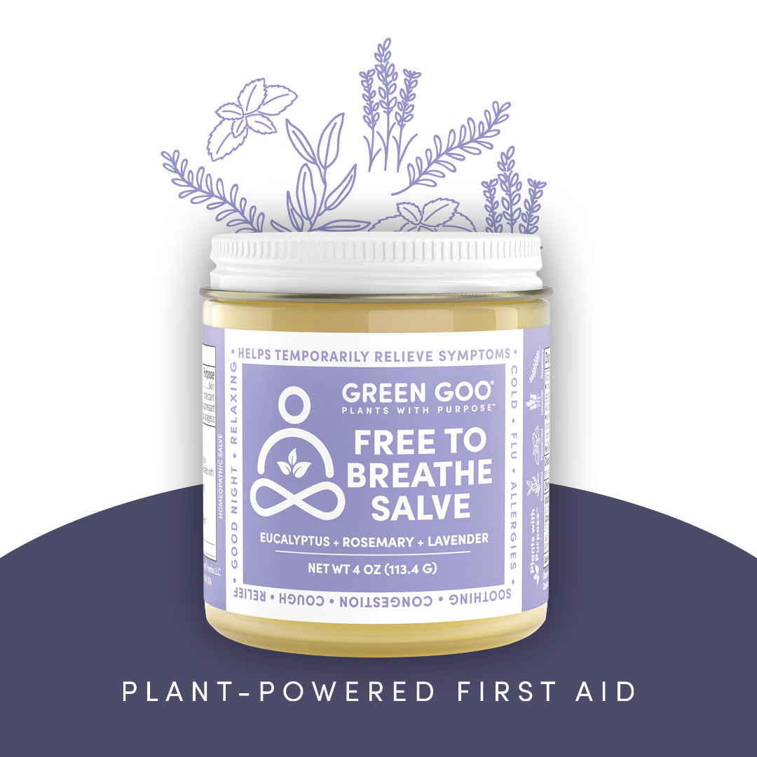 Green Goo Free To Breathe Natural Decongestant