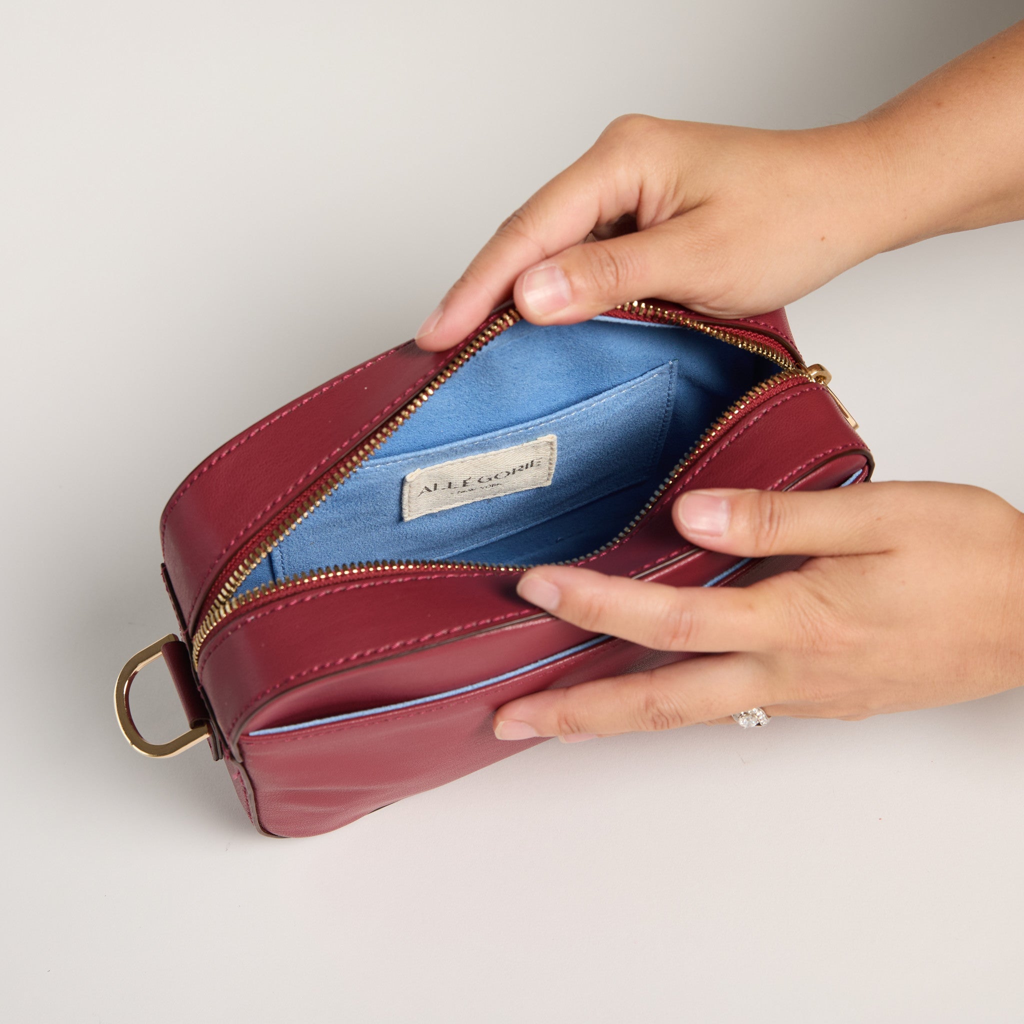 Allégorie Gala Crossbody Camera Bag (Wine)