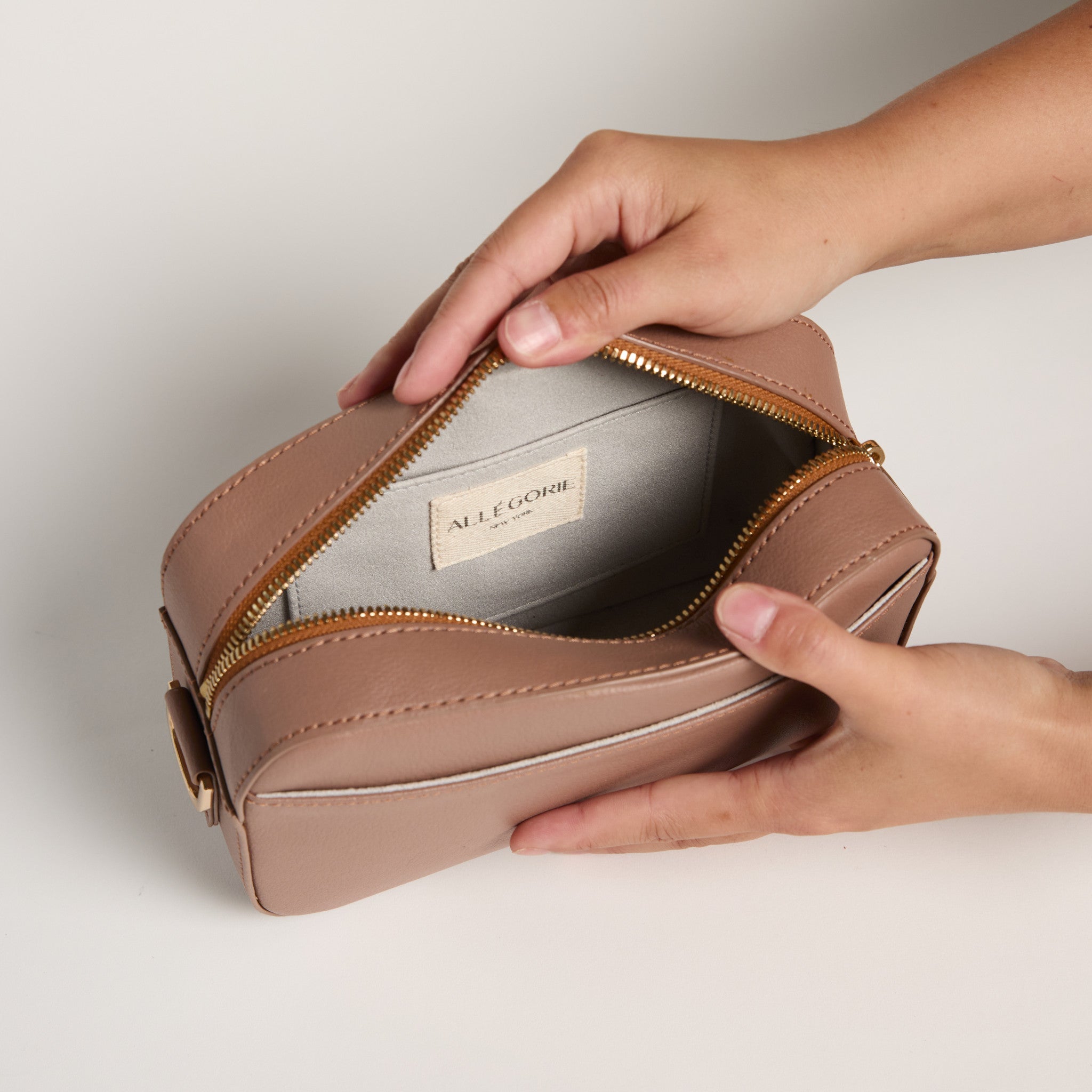 Allégorie Gala Crossbody Camera Bag (Dusty Rose)