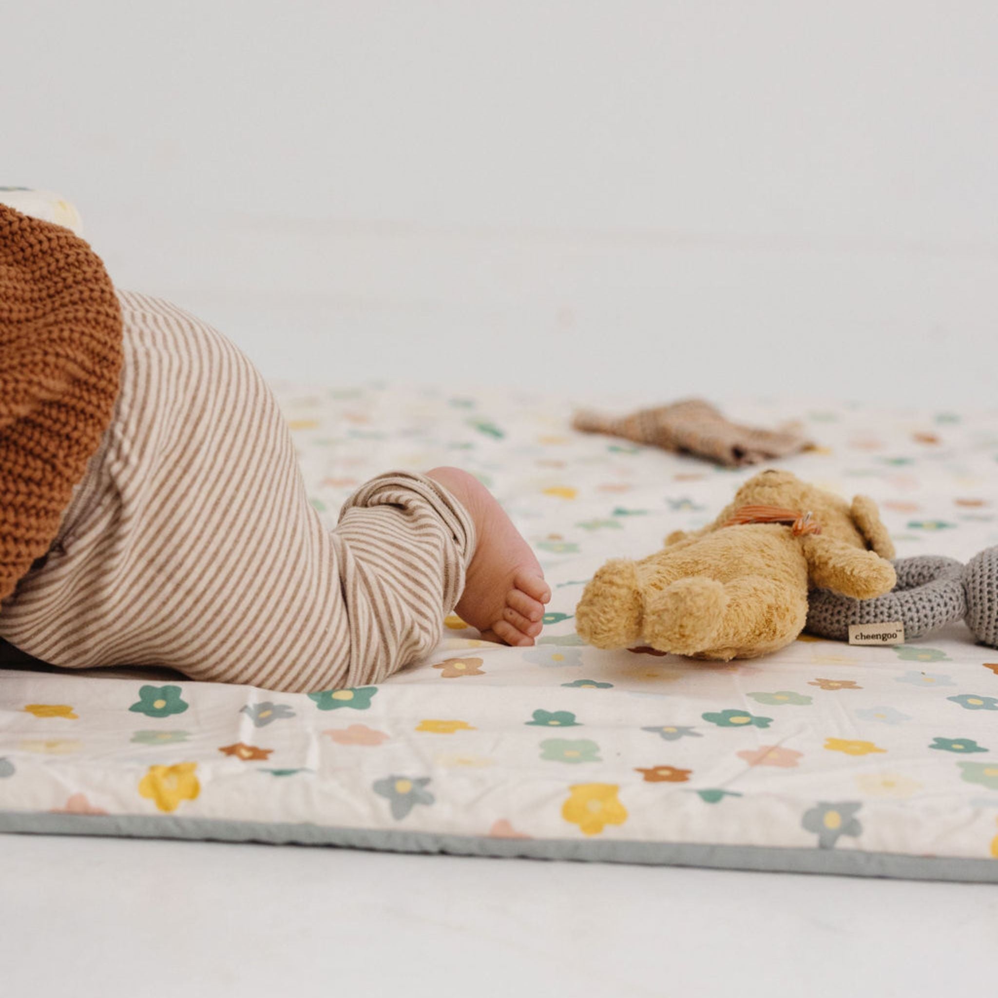 Toki Mats Playful Posies Organic Cotton Mat