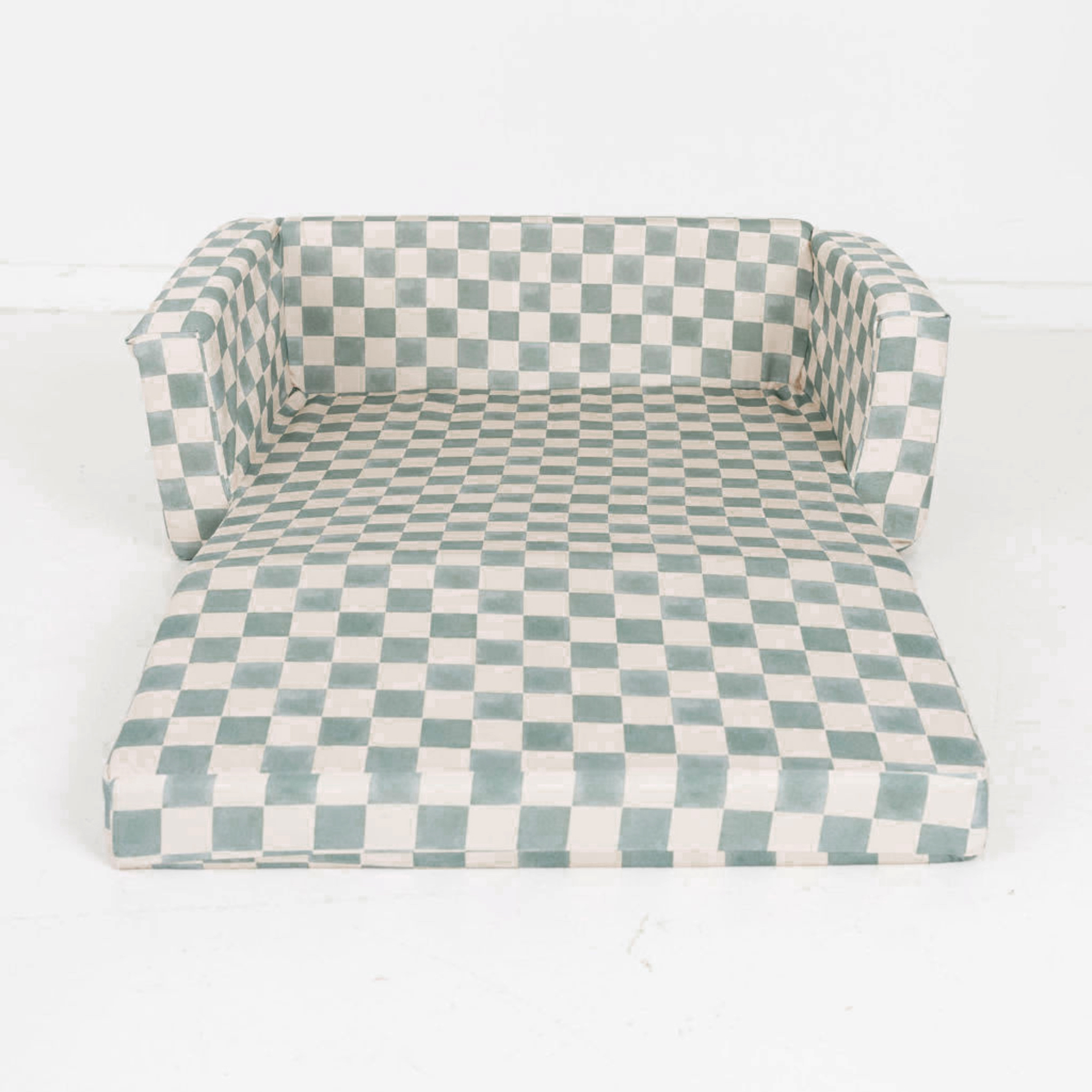 Toki Mats Checker Matcha Play Couch