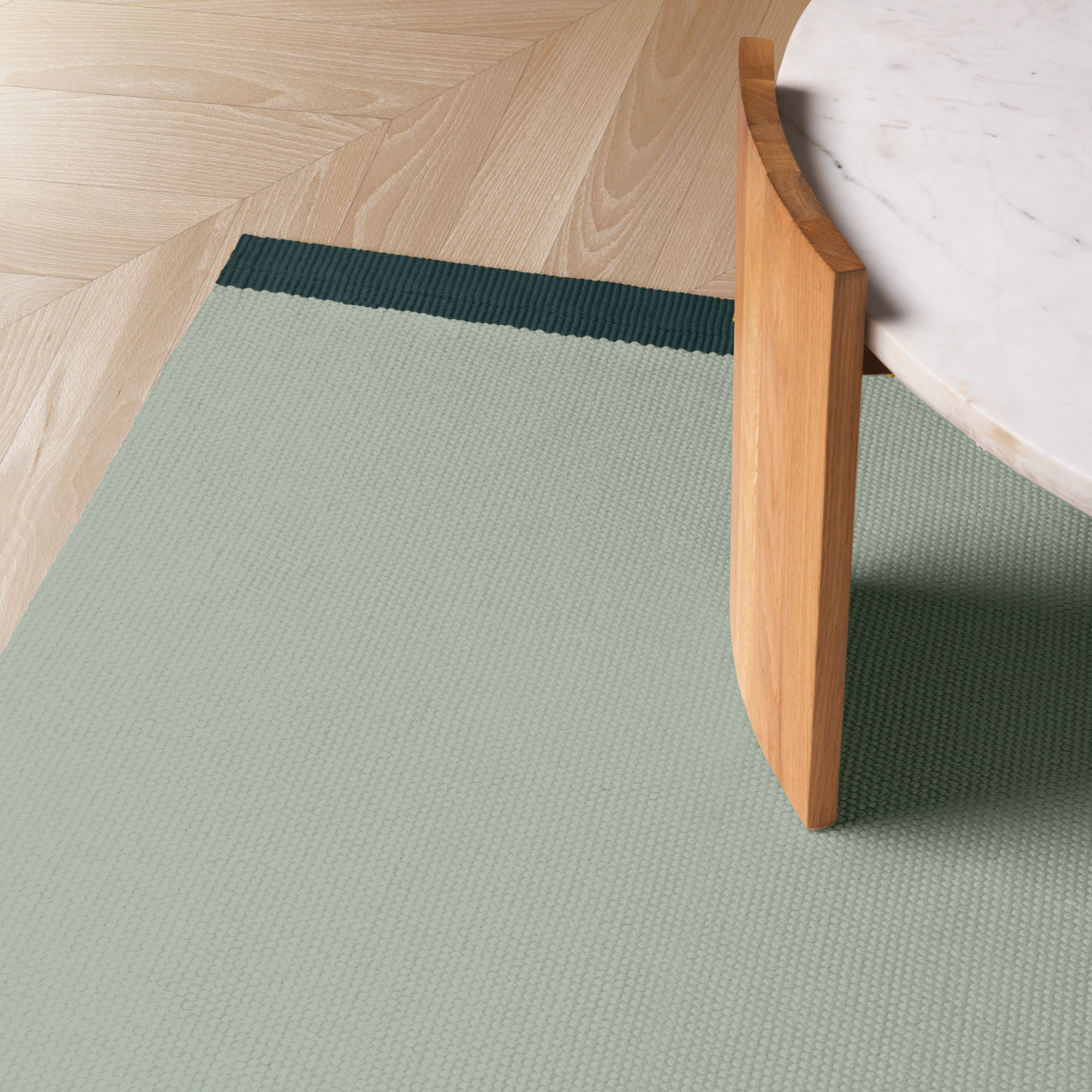 Ettitude Luxe Bamboo 2-Tone Rug