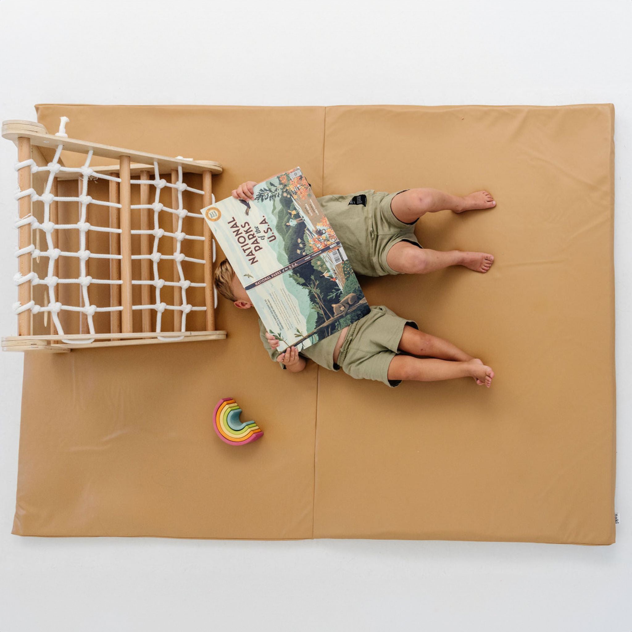 Toki Mats Sand Vegan Leather Mat - Gimme the Good Stuff