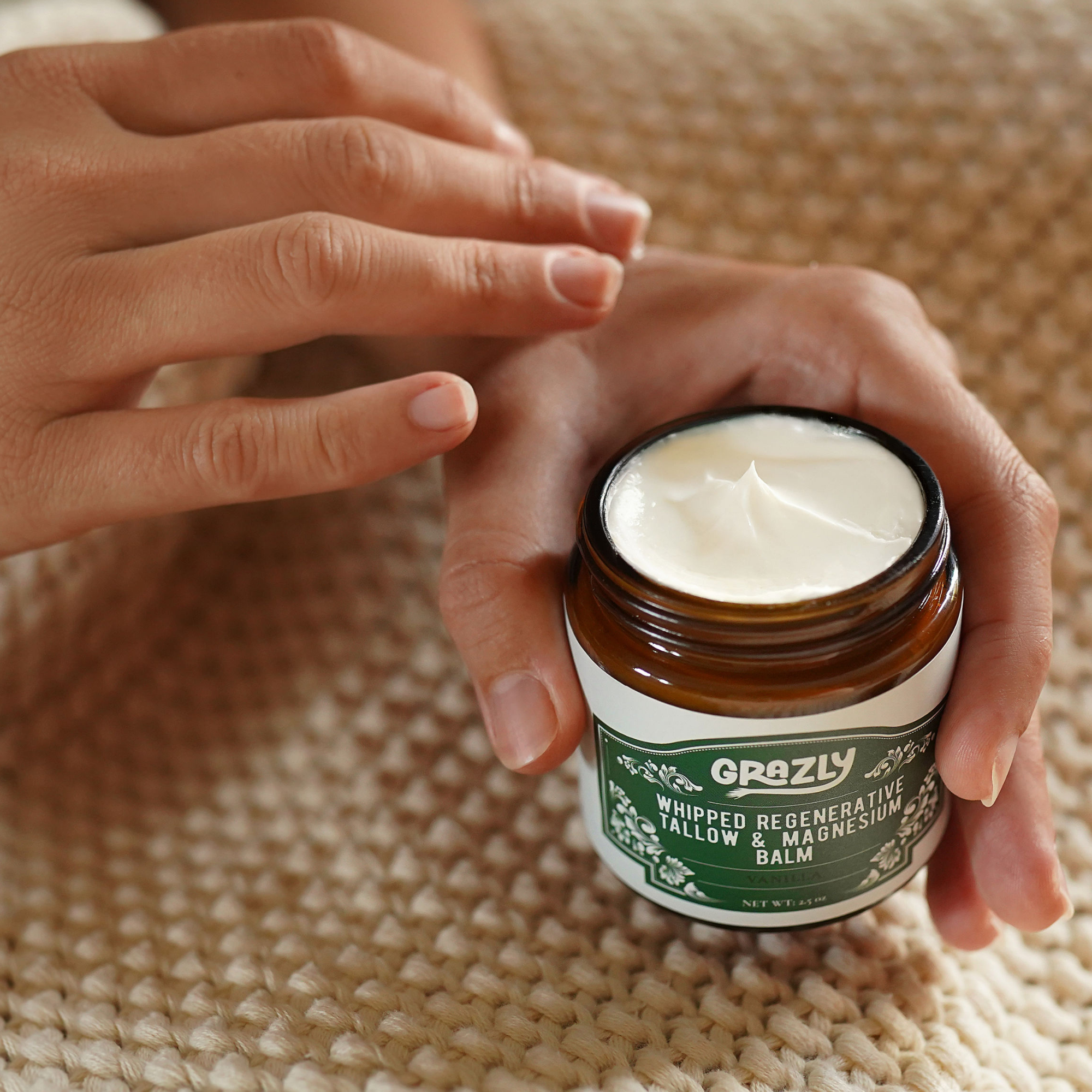 Grazly Dead Sea Magnesium & Tallow Balm