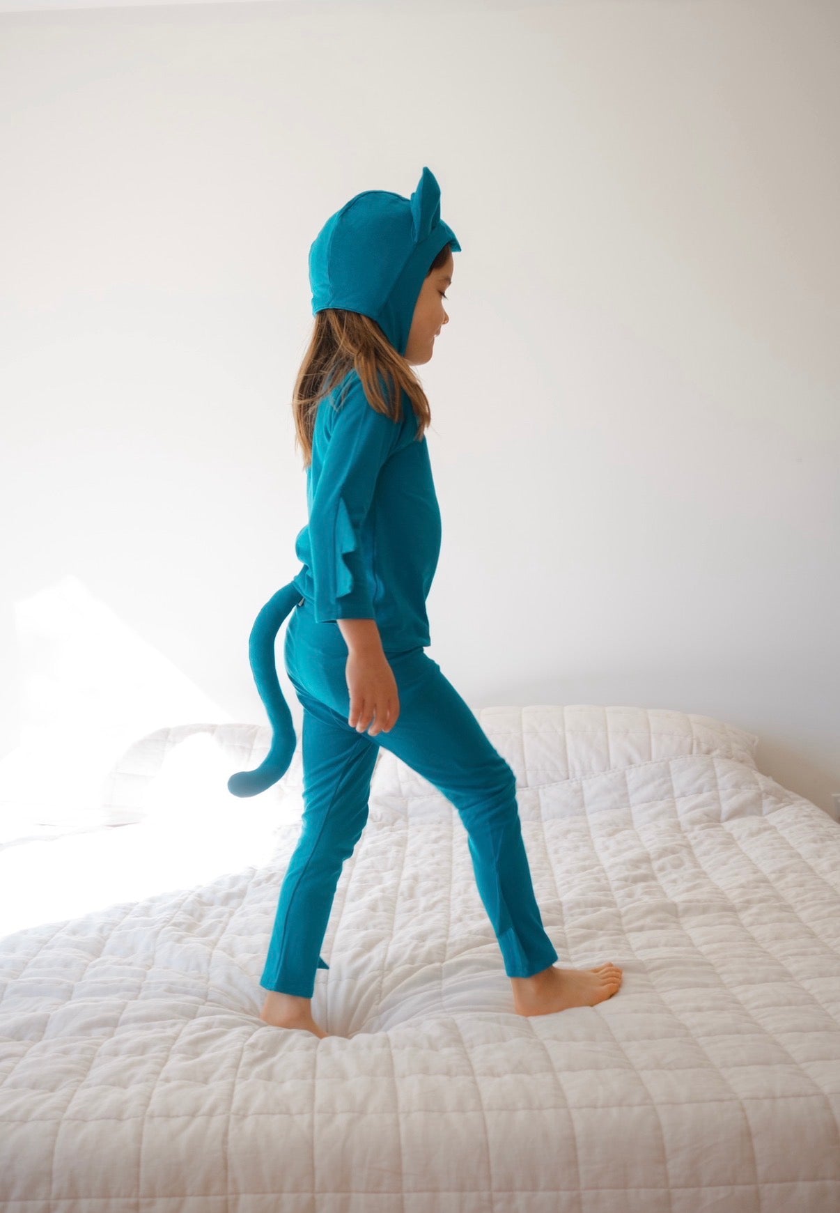 Band of the Wild Blue Cat Pajama Costume