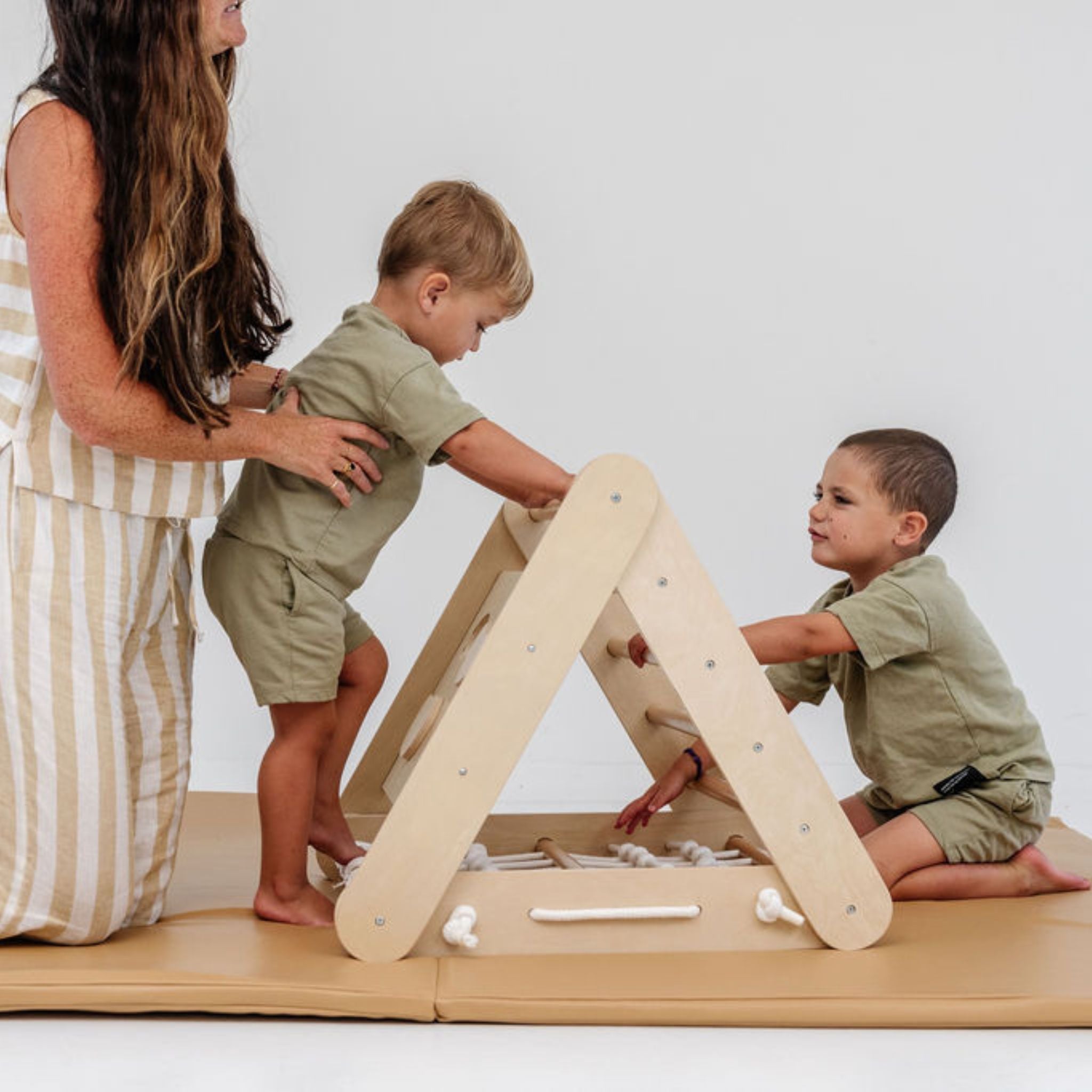 Toki Mats Sand Vegan Leather Mat - Gimme the Good Stuff