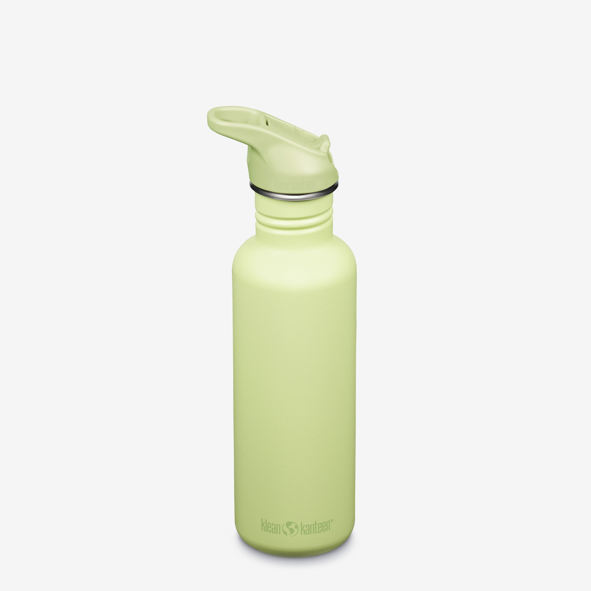 Klean Kanteen 27 oz Classic Water Bottle with Flip Seal Sport Cap and Straw