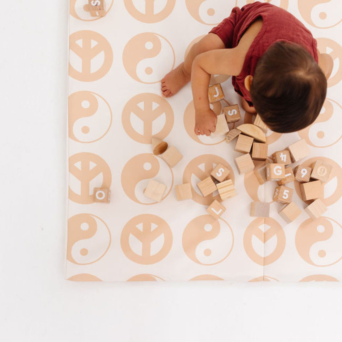 Toki Mats Yin Yang Vegan Leather Mat