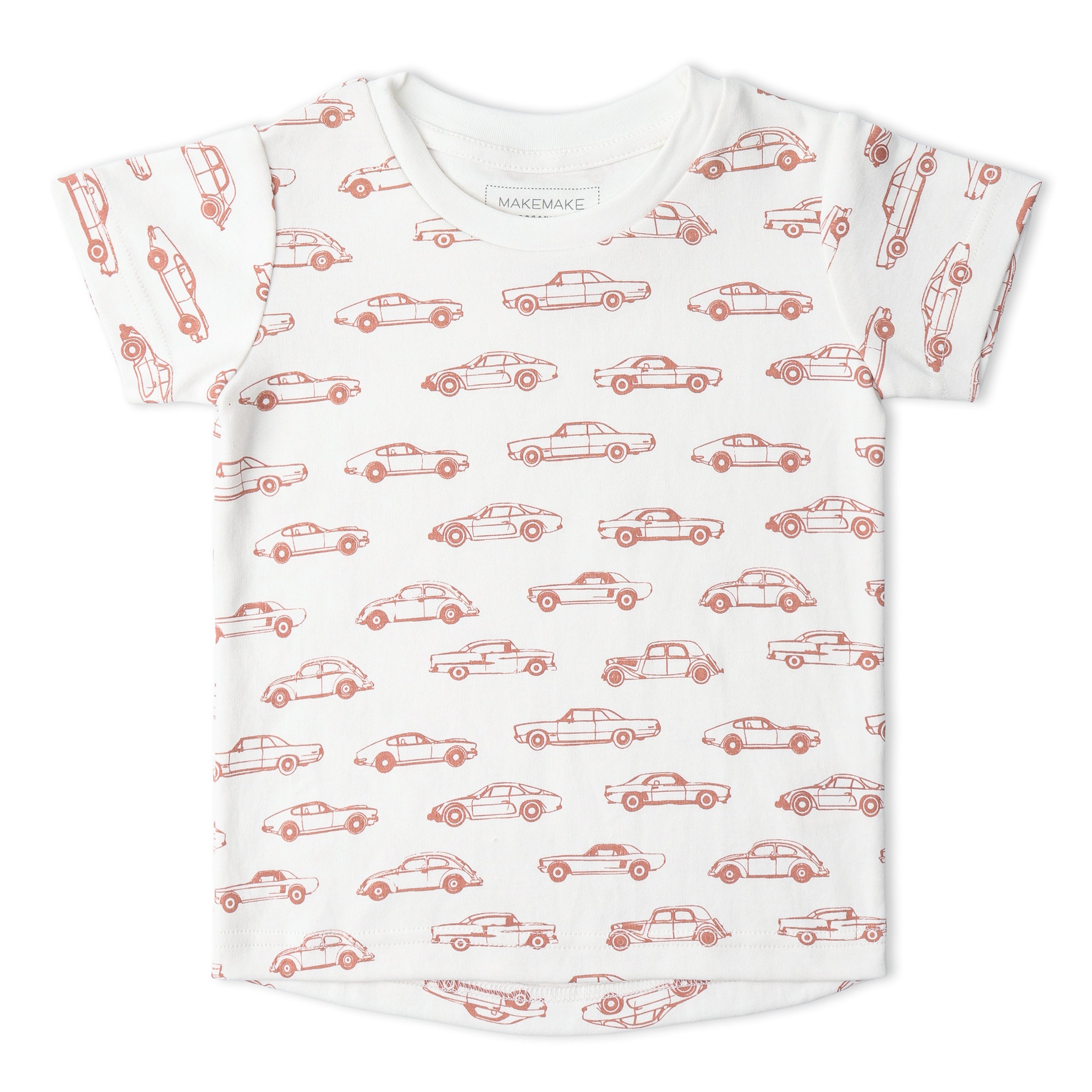 Makemake Organics -  Organic Tee & Shorts Set - Cars
