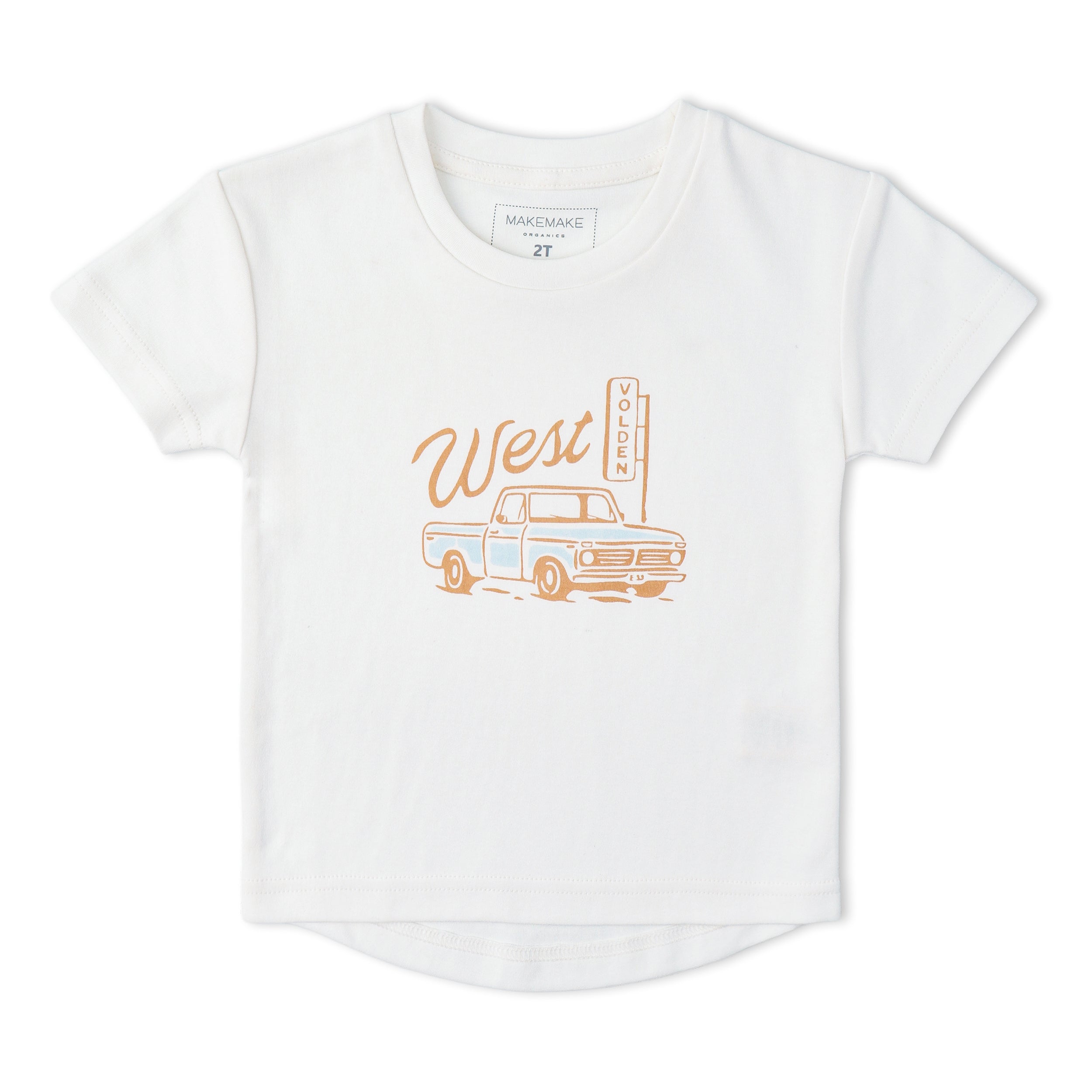 Makemake Organics - Organic Graphic Tee & Shorts Set - Wild West