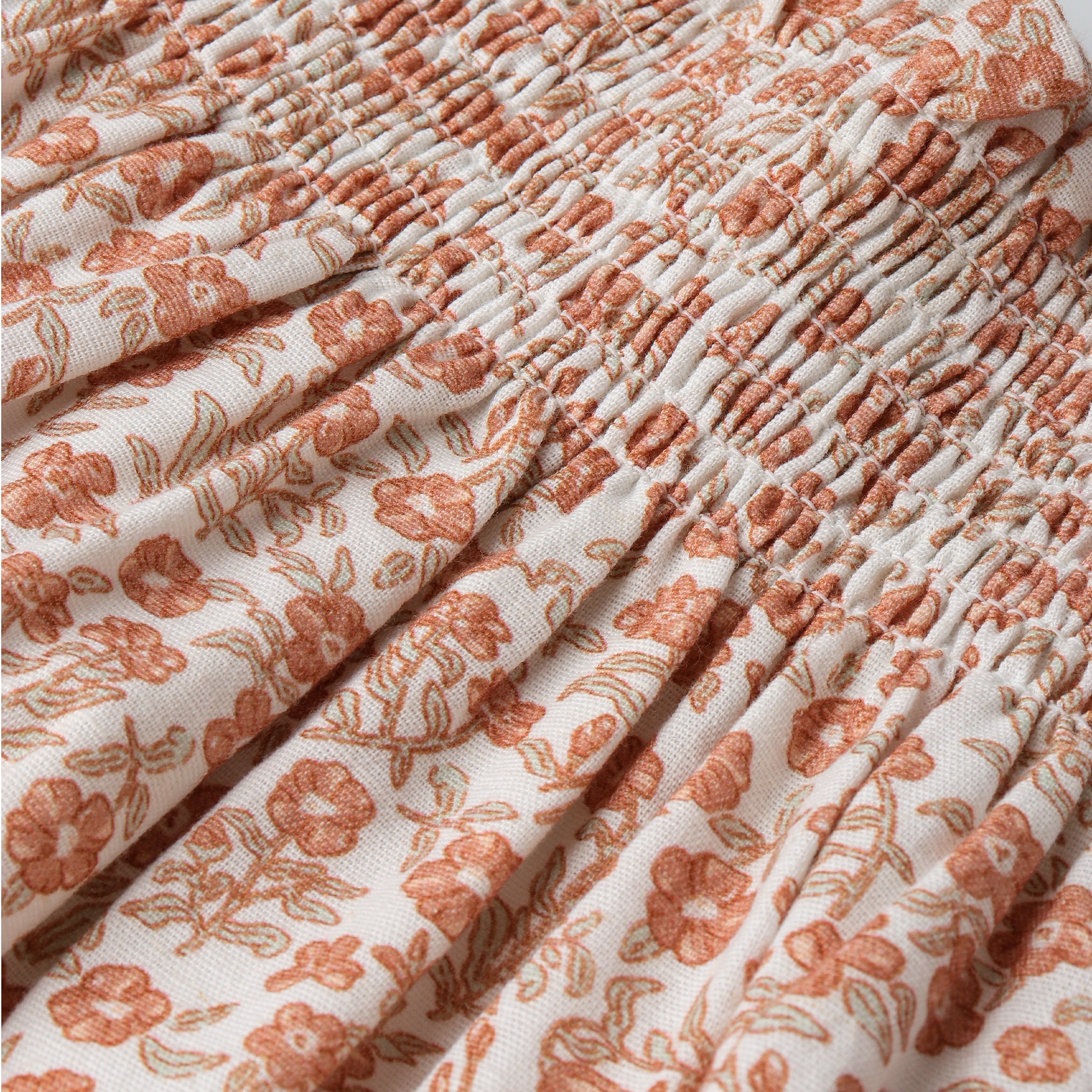 Makemake Organics - Organic Smocked Sundress - Sienna