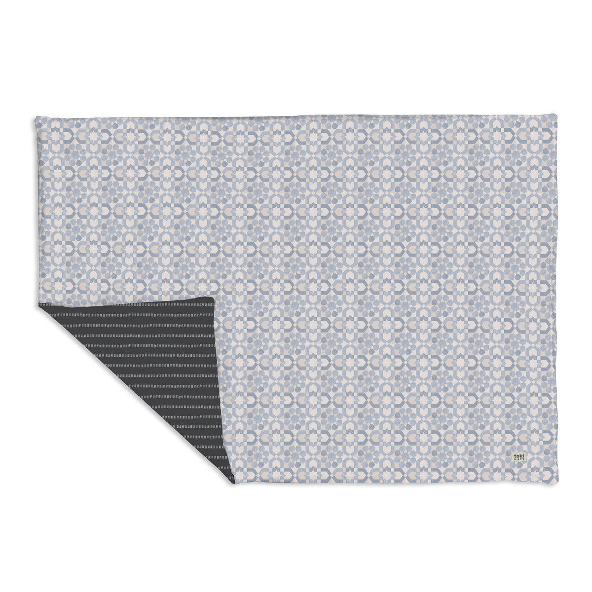 Toki Mats Blue Tile Organic Cotton Mat