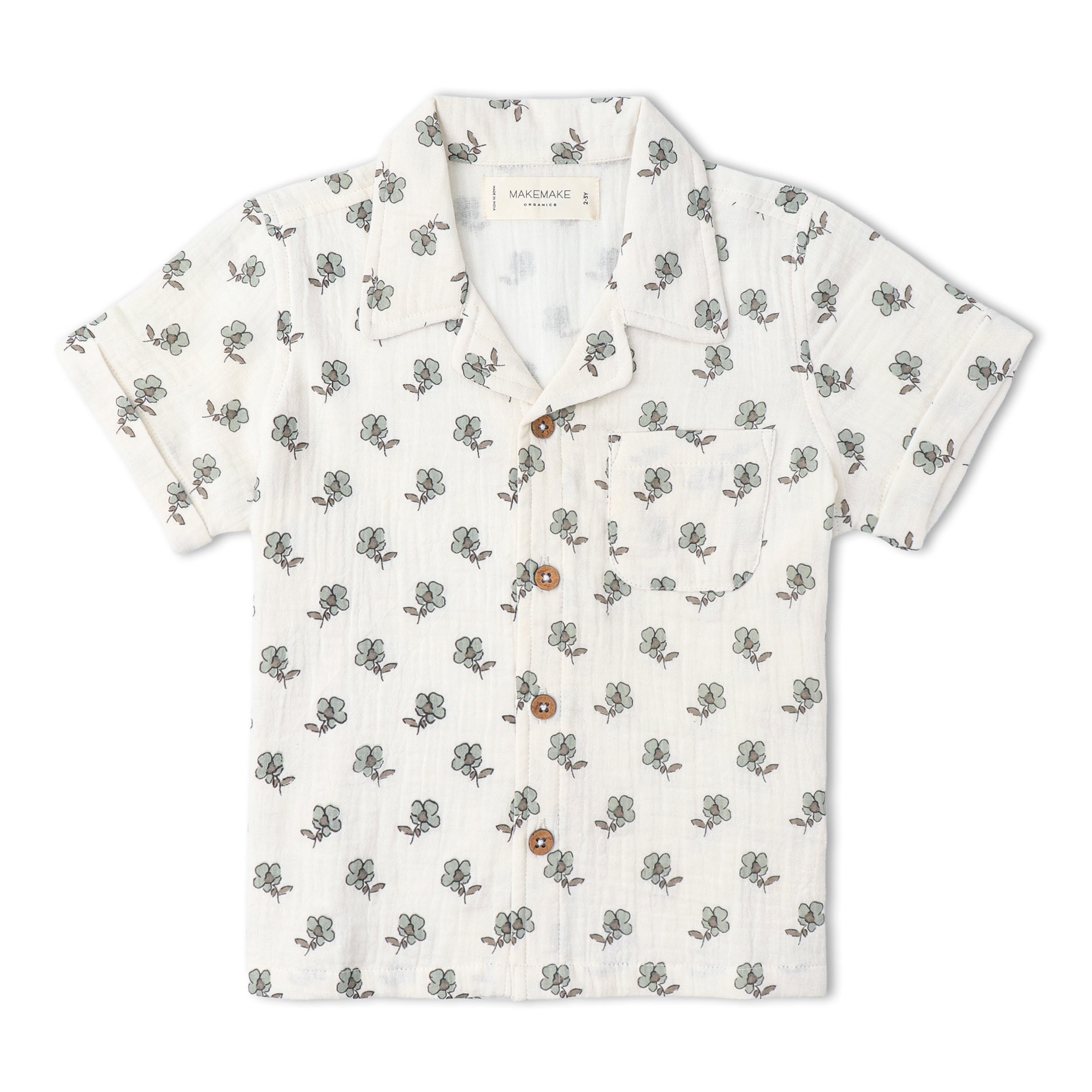 Makemake Organics - Organic Shirt & Shorts Set - Poppy
