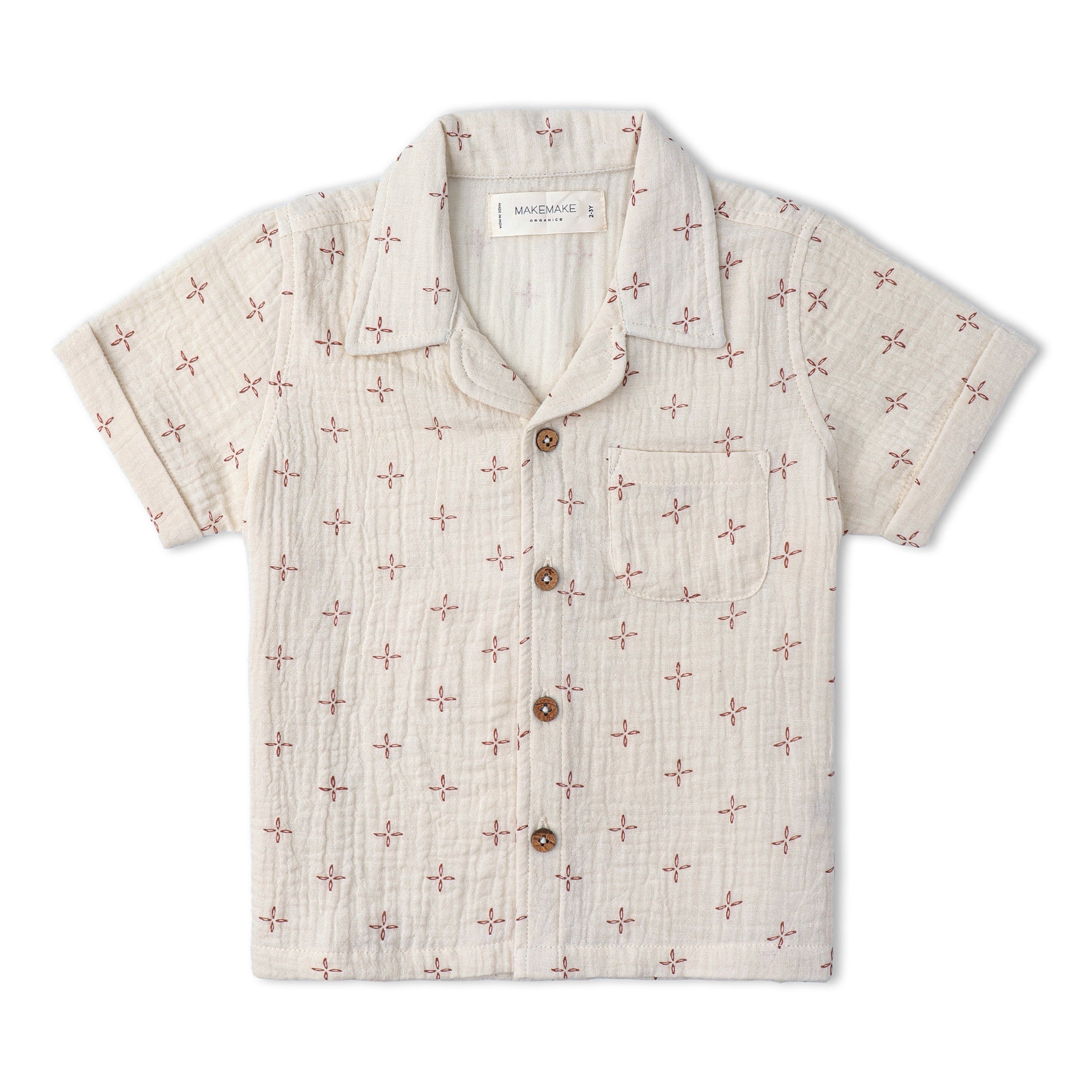 Makemake Organics - Organic Shirt & Shorts Set - Cross