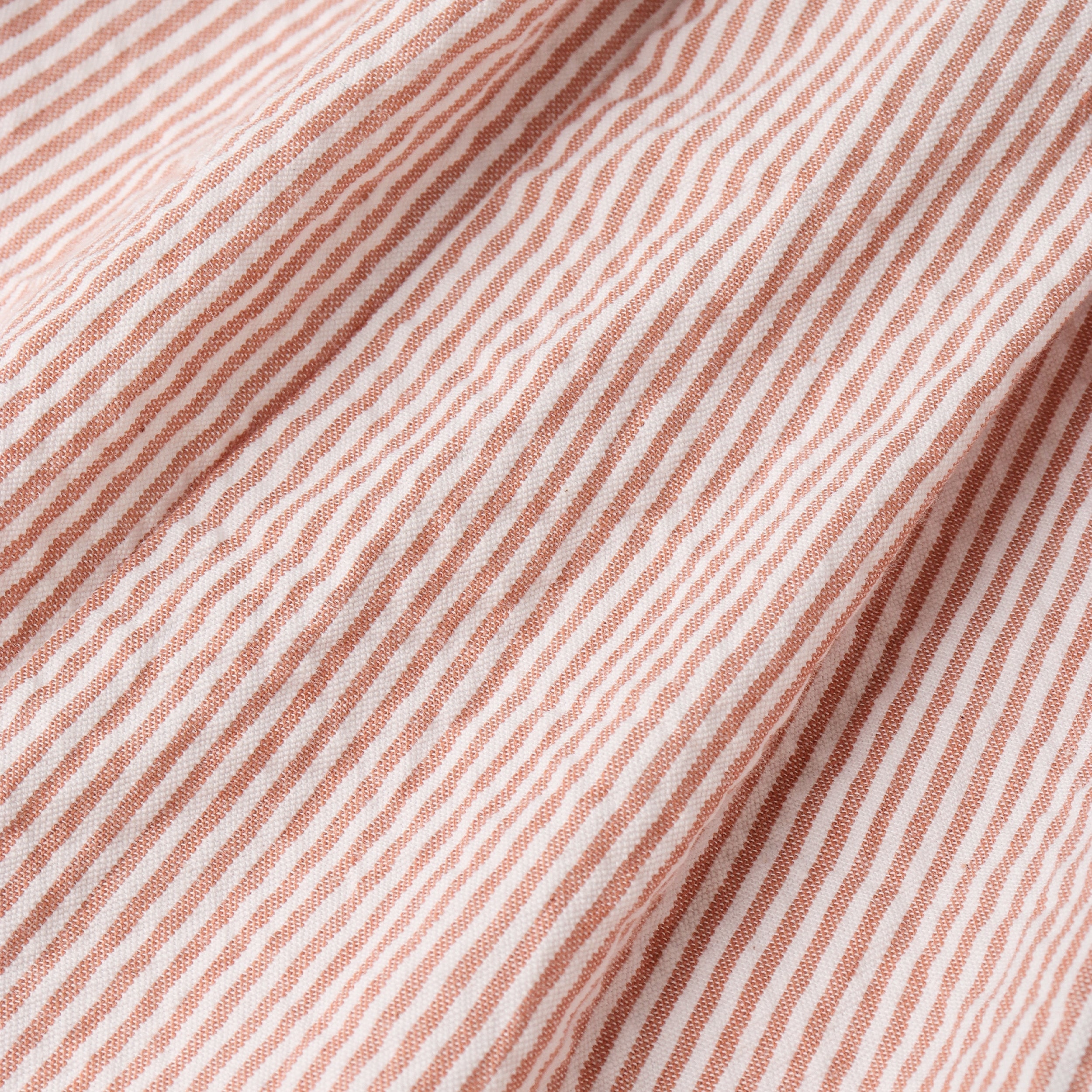 Makemake Organics - Organic Cross Back Dress - Coral Stripes