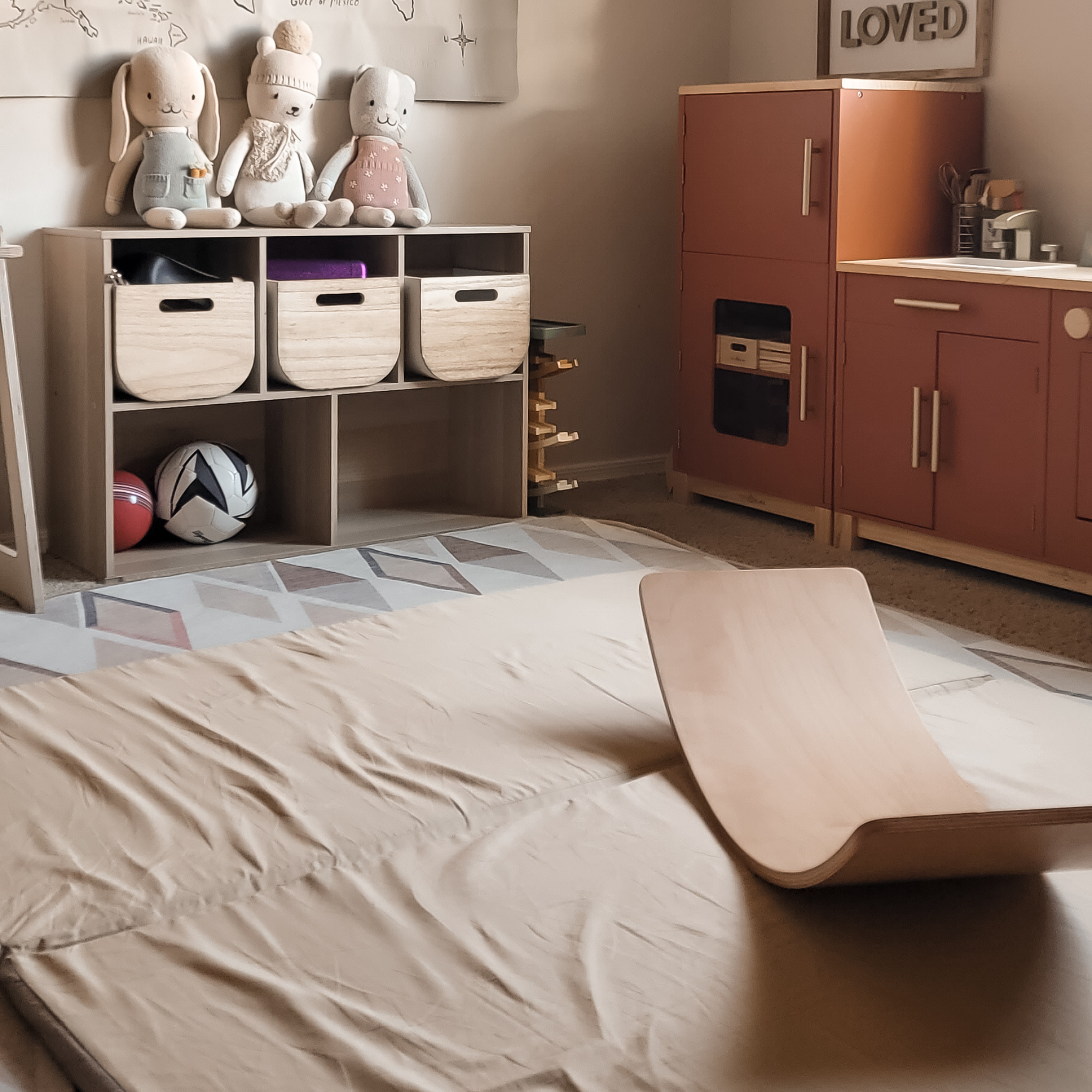 Toki Mats Cloud + Sandcastle Organic Cotton Mat