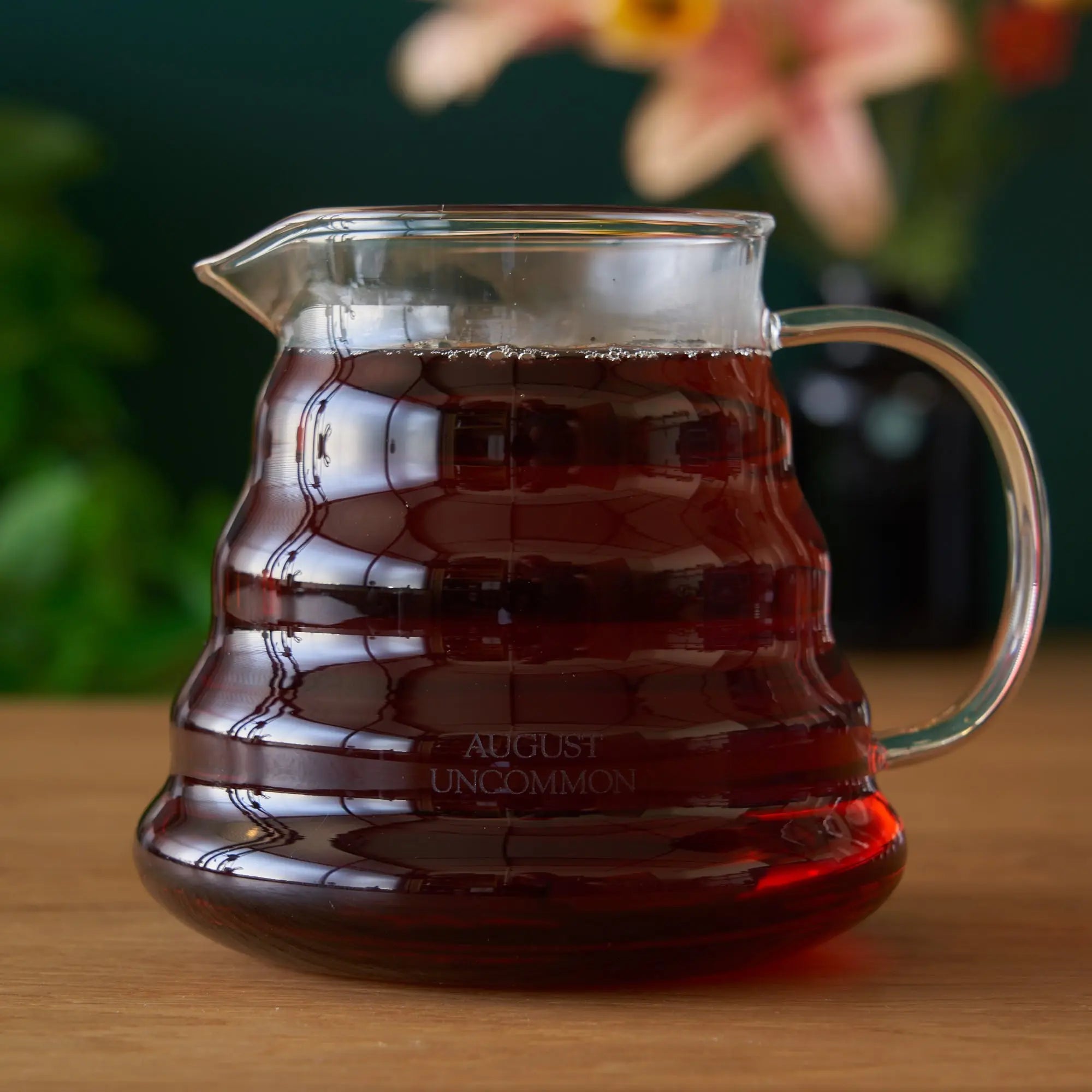 August Uncommon Tea Two Cup Glass Teapot - The Perfect Basic Teapot