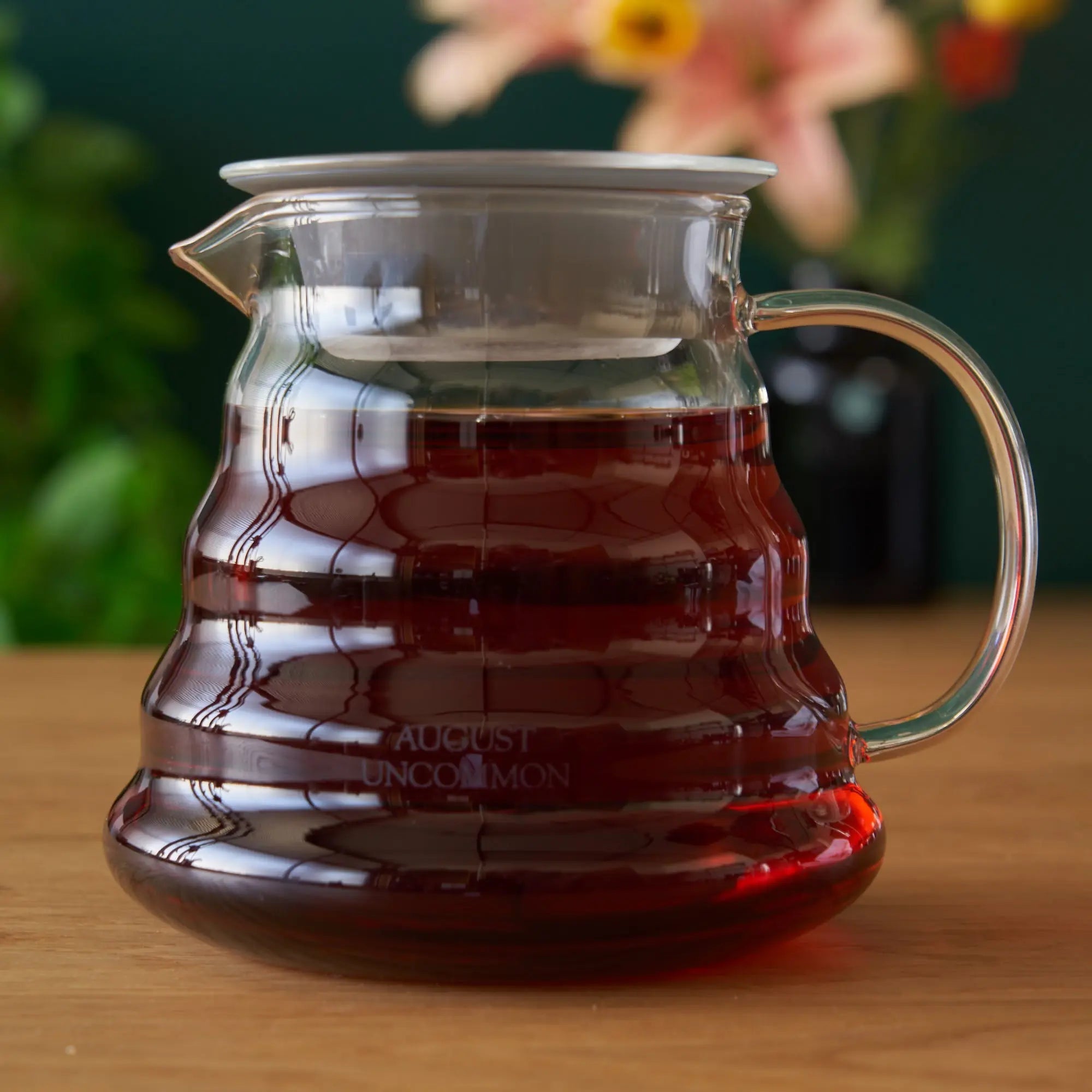 August Uncommon Tea Two Cup Glass Teapot - The Perfect Basic Teapot
