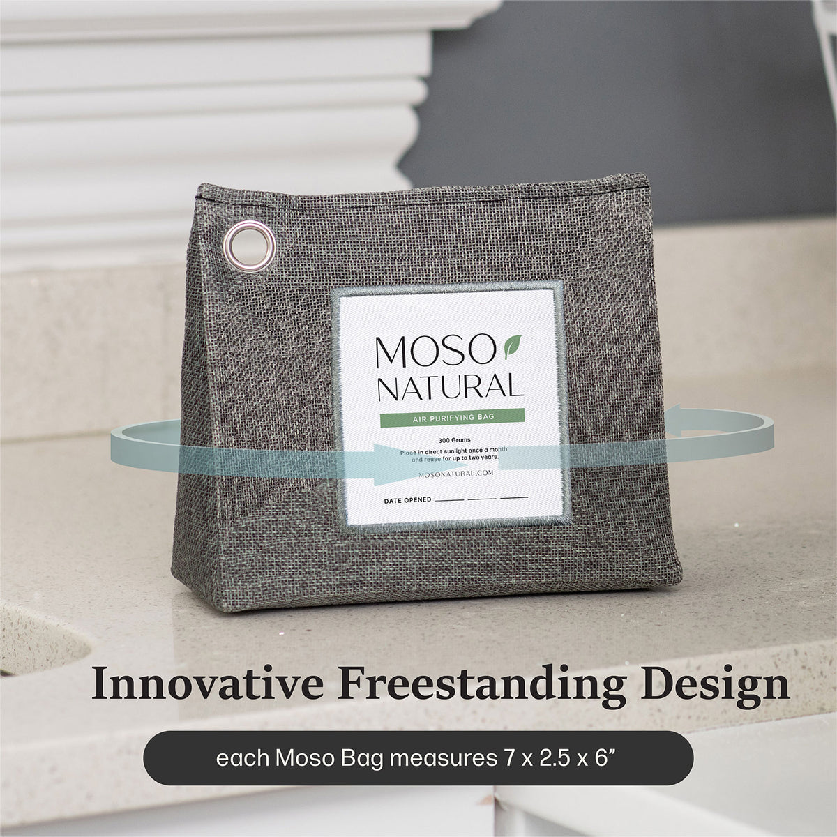 Moso Natural Non-Toxic Air Purifier Bag - 300 gram