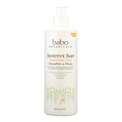 Babo Botanicals Sensitive Baby Shampoo & Wash