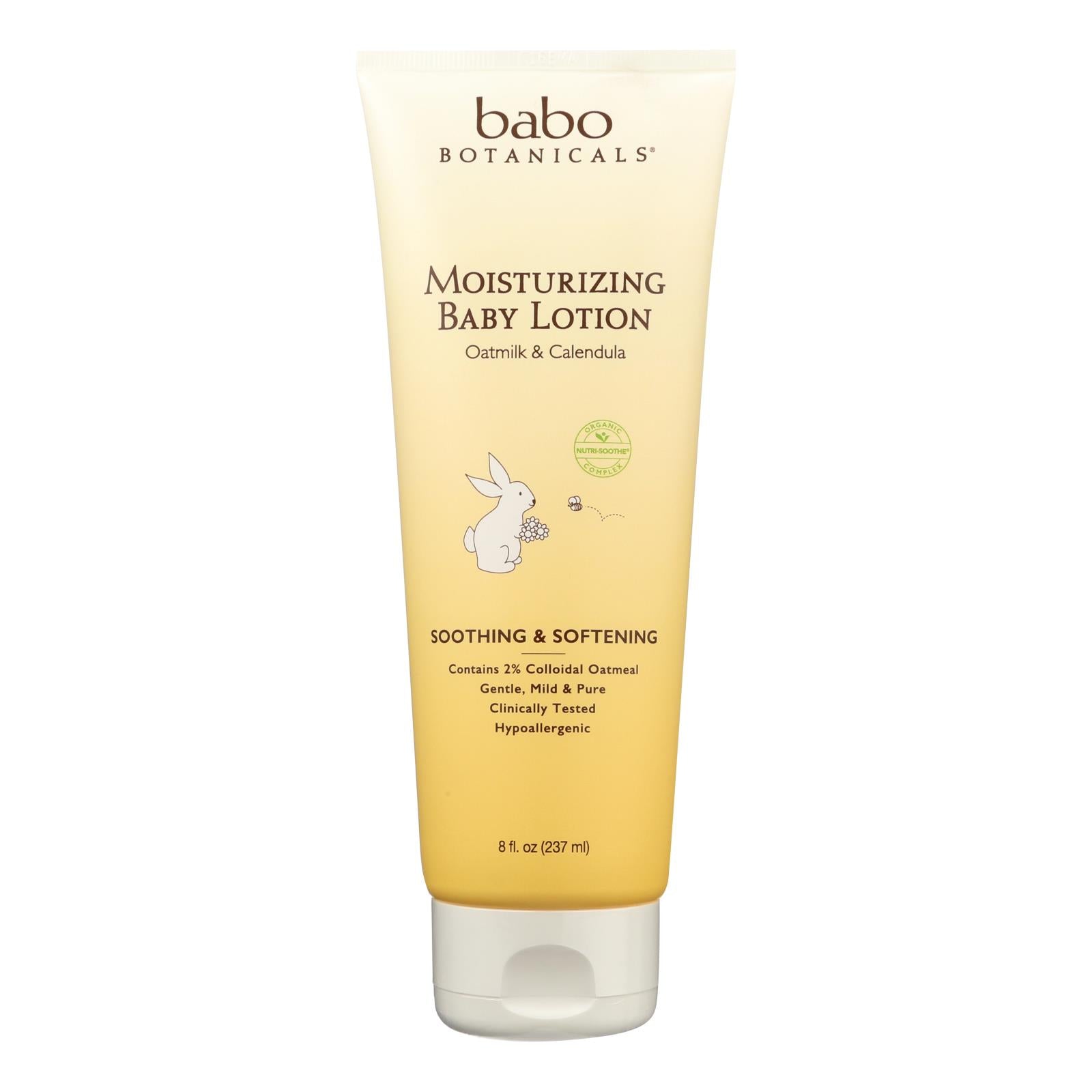 Babo Botanicals Oatmilk Calendula Soothing Baby Lotion (8 Fl Oz)