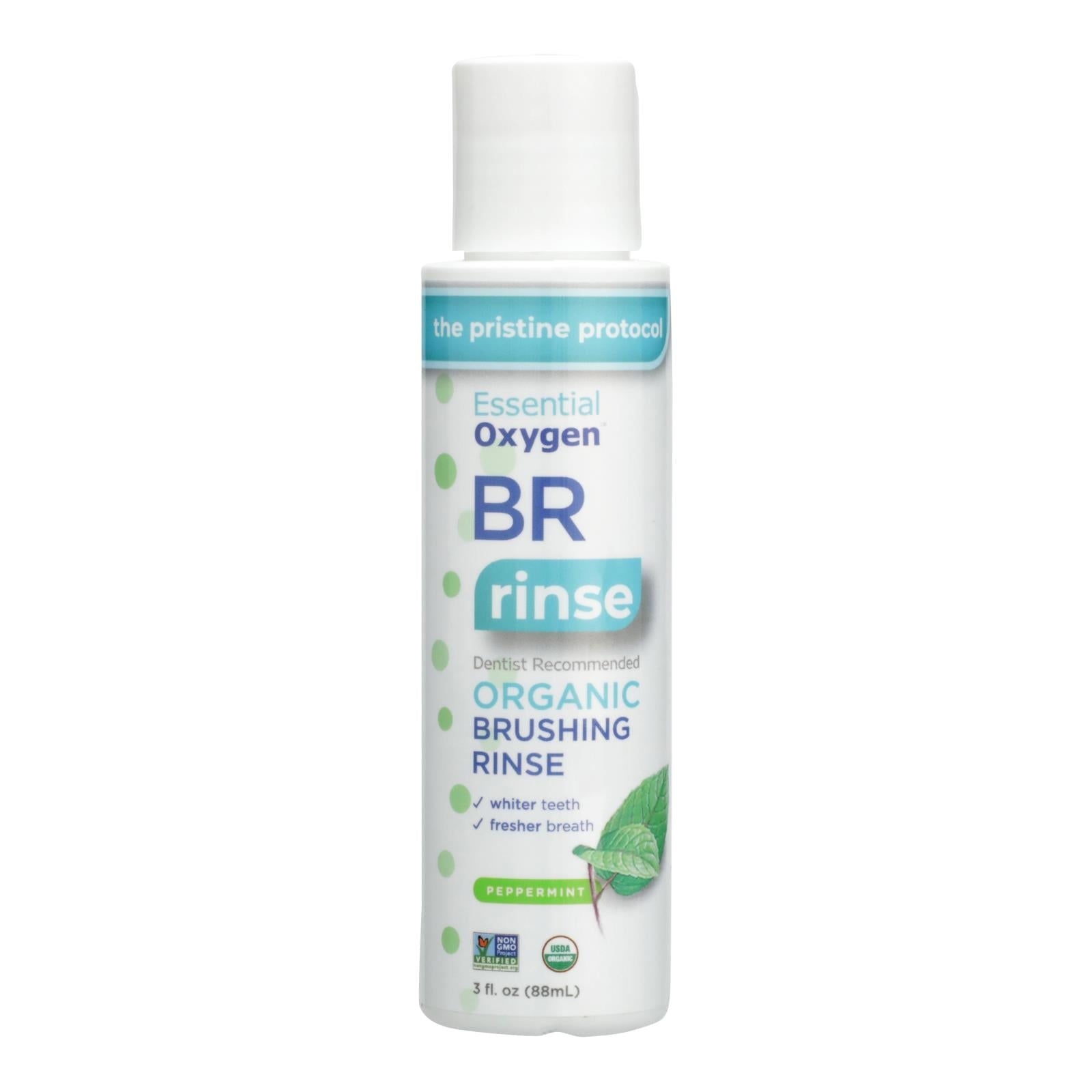 Essential Oxygen Peppermint Brushing Rinse
