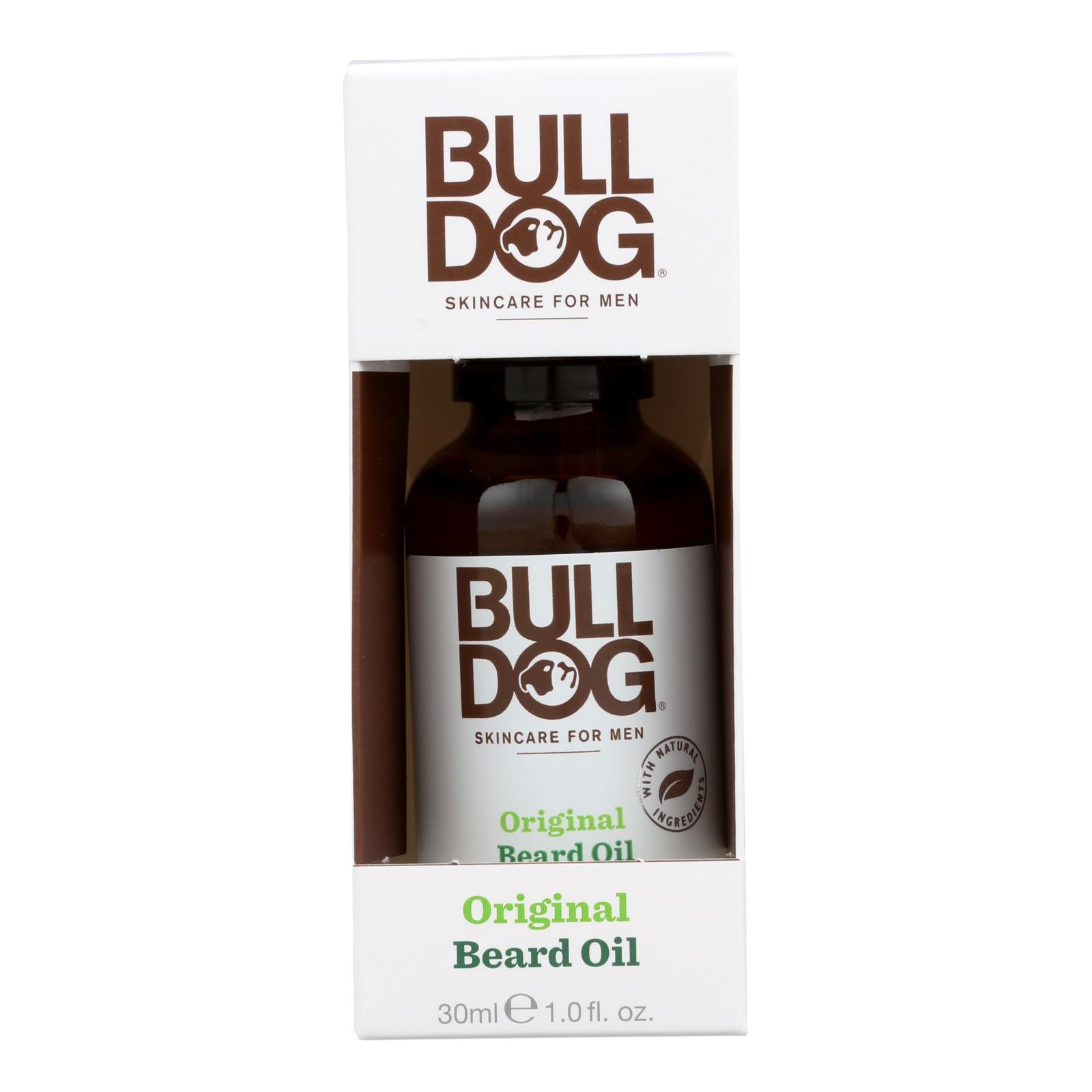 Bulldog Original Beard Oil for Nourished, Healthy Beards - 1 Fl Oz