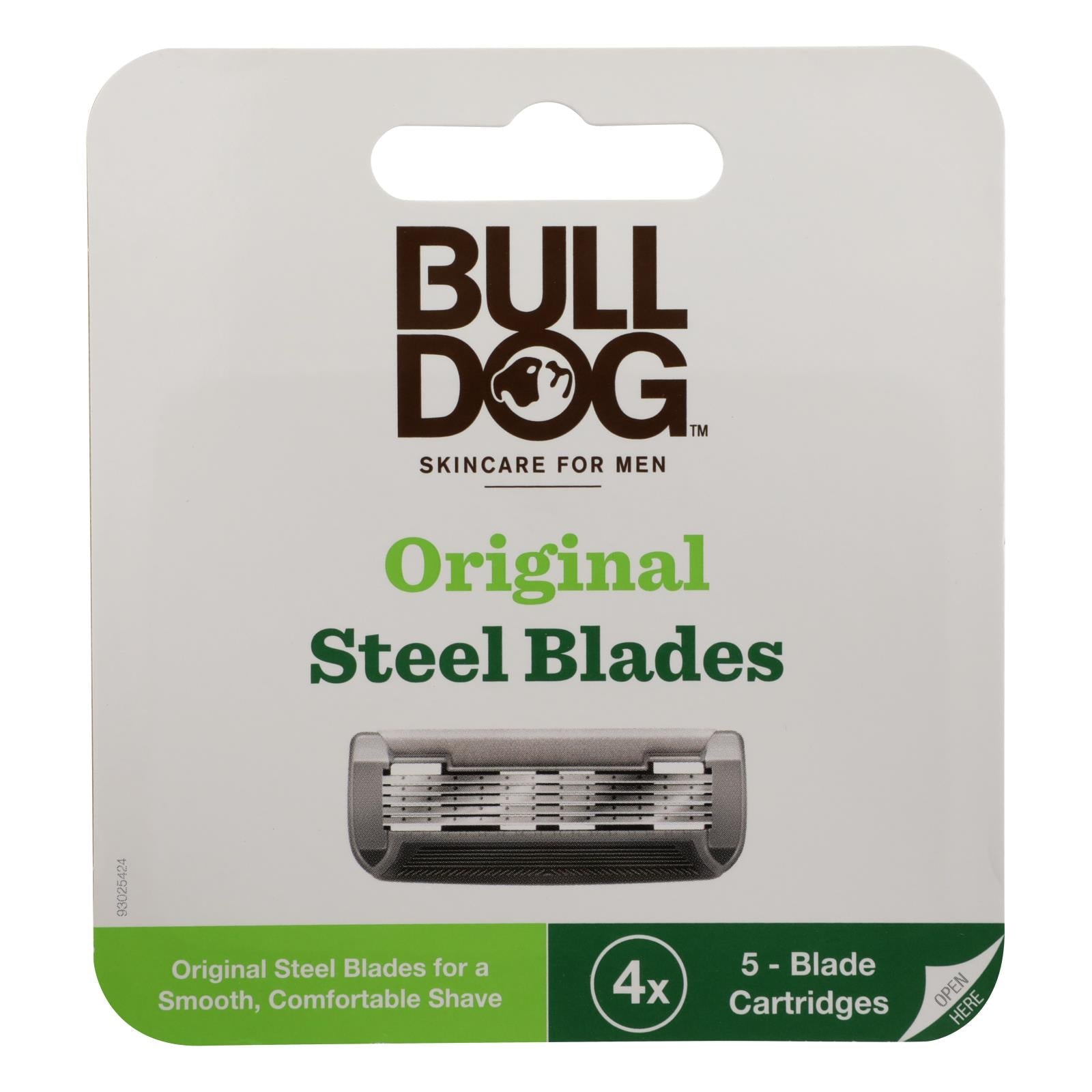 Bulldog Original Bamboo Razor Cartridges (4-Pack)