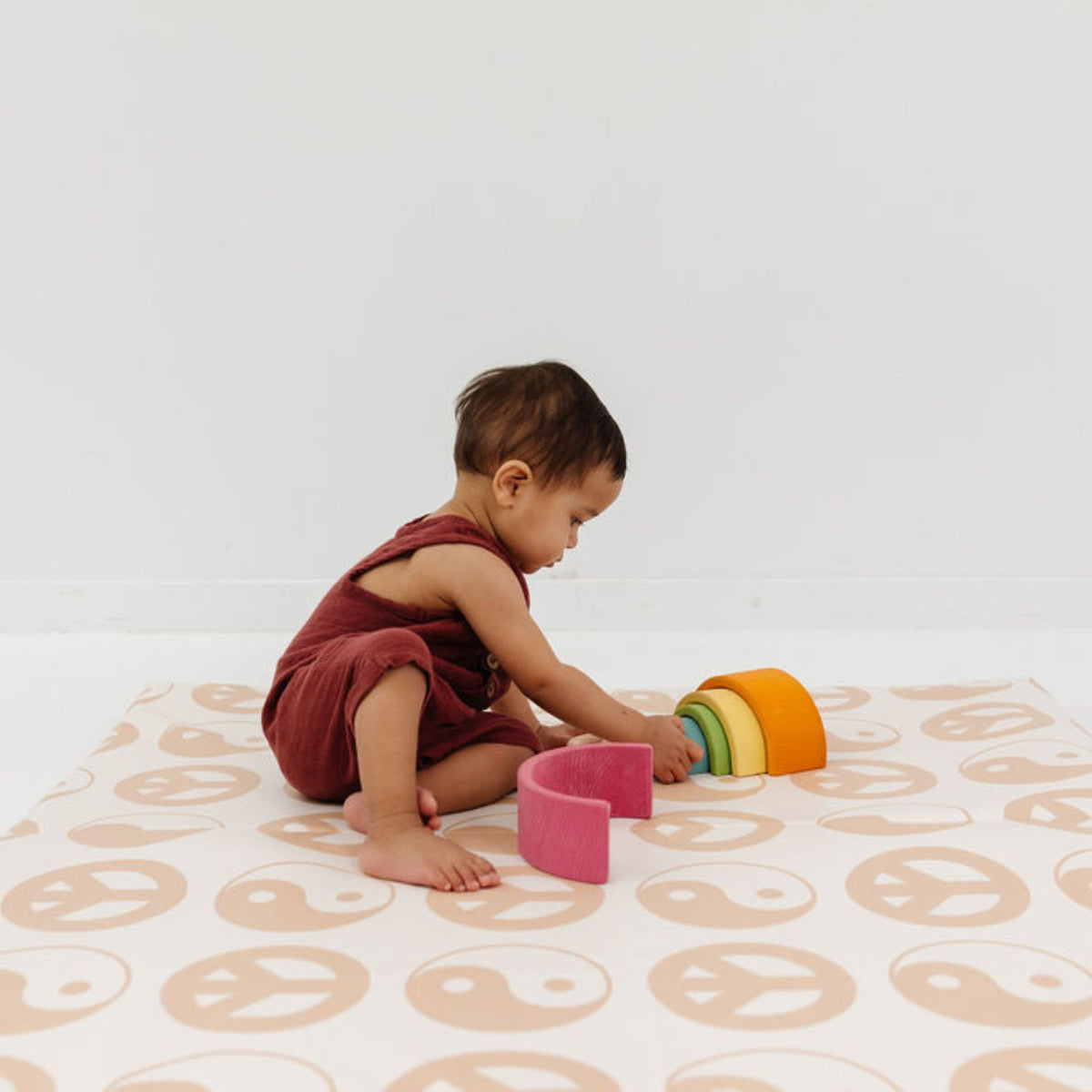 Toki Mats Yin Yang Vegan Leather Mat