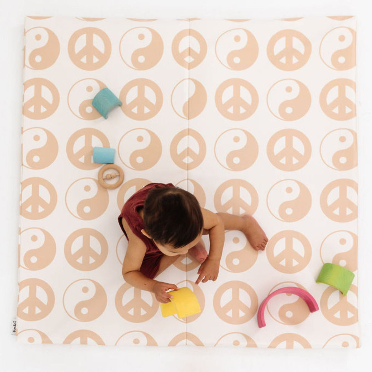 Toki Mats Yin Yang Vegan Leather Mat