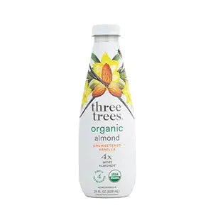 Three Trees Organic Almond Milk.