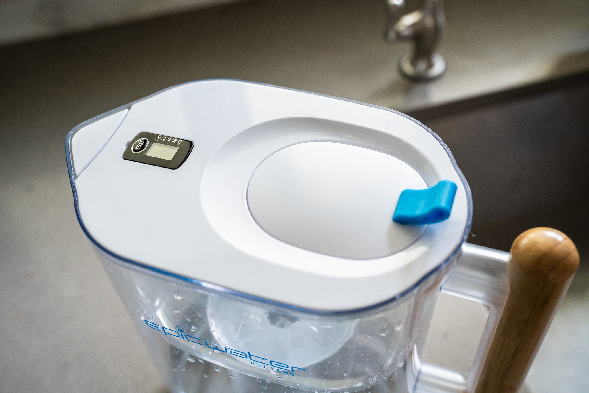 Epic Water Filters Pure XP Pitcher | Reduces Fluoride, PFAS, & Parasites